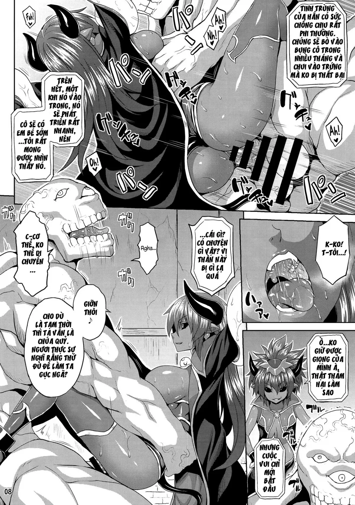 HentaiVN.net - Ảnh 8 - Jashin Jutai no Shou (Shinrabansho) [Evil Gods Conception Chapter; 邪神受胎の章 (神羅万象チョコ)] - Chap 1
