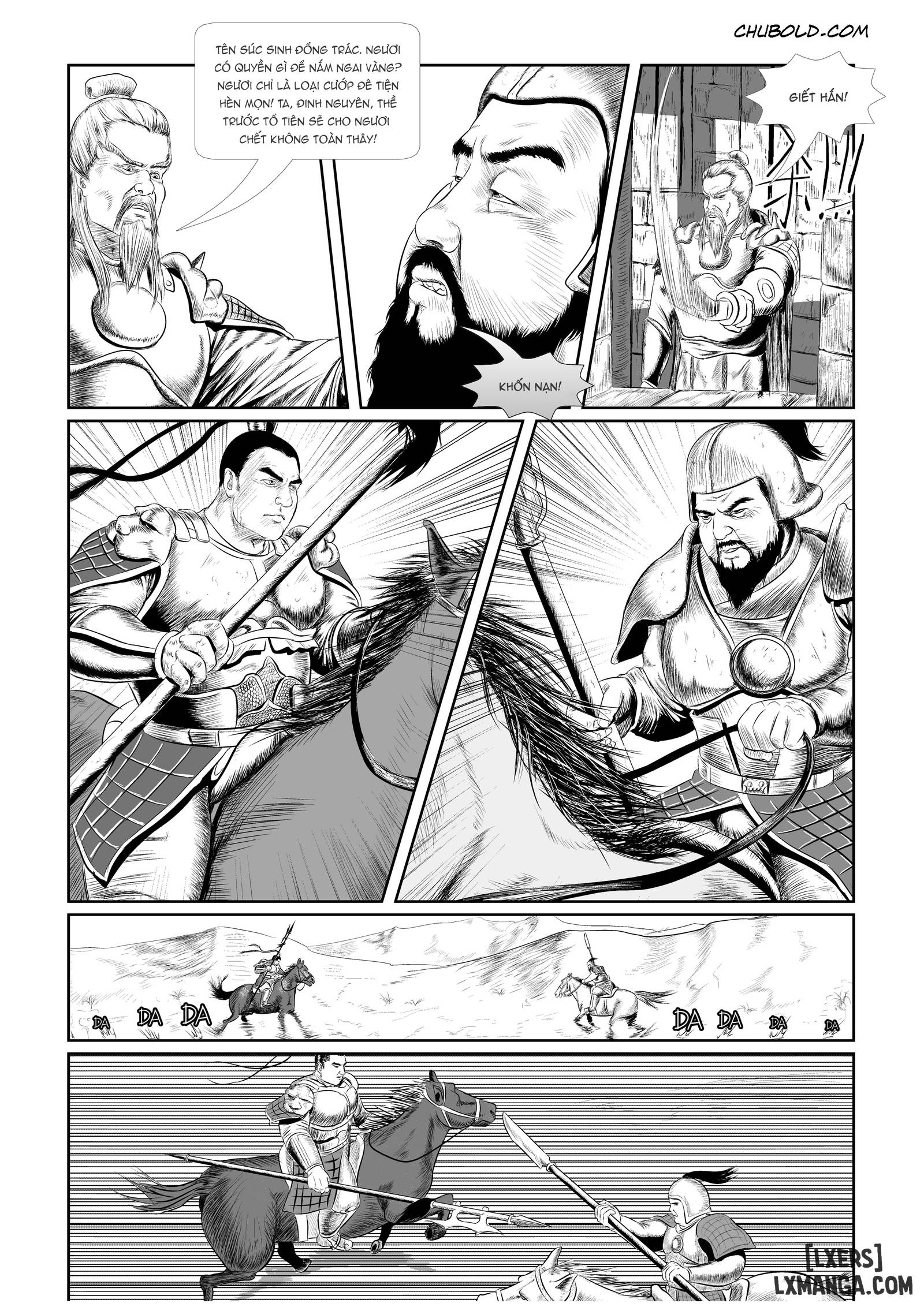 HentaiVN.net - Ảnh 12 - Đổng Trác-Tàu khựa truyền kì - Chap 1