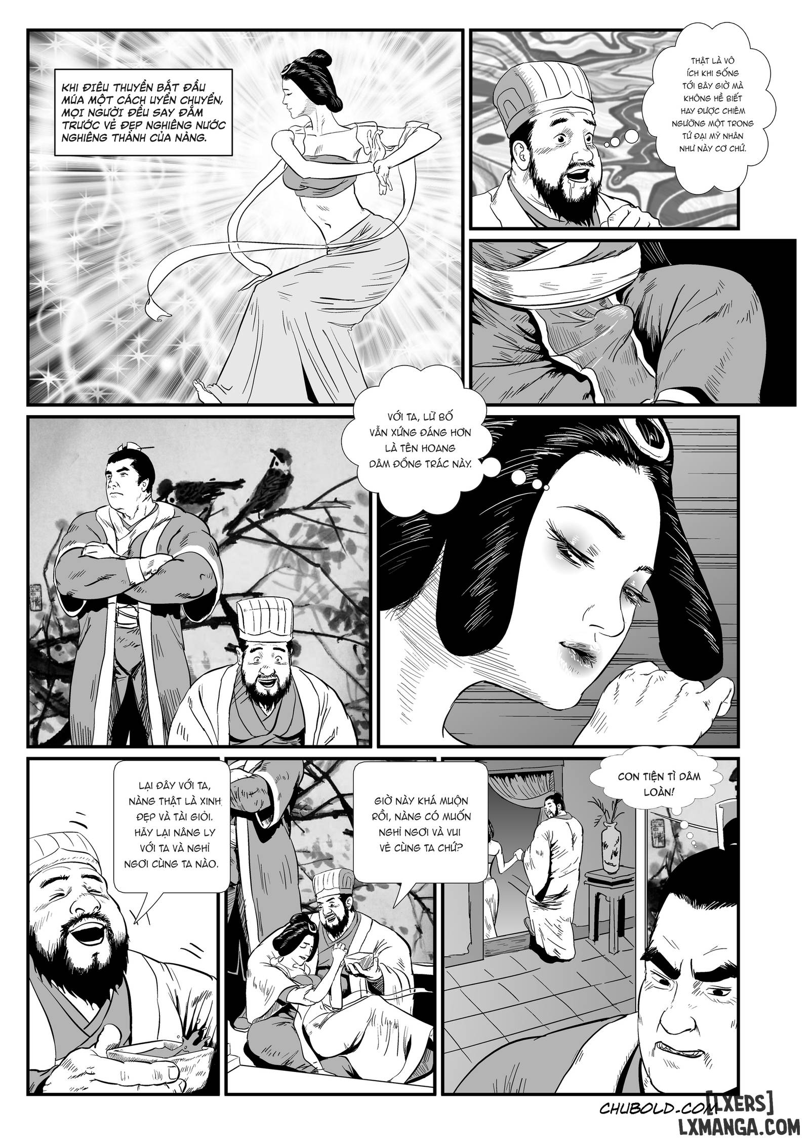 HentaiVN.net - Ảnh 10 - Đổng Trác-Tàu khựa truyền kì - Chap 2