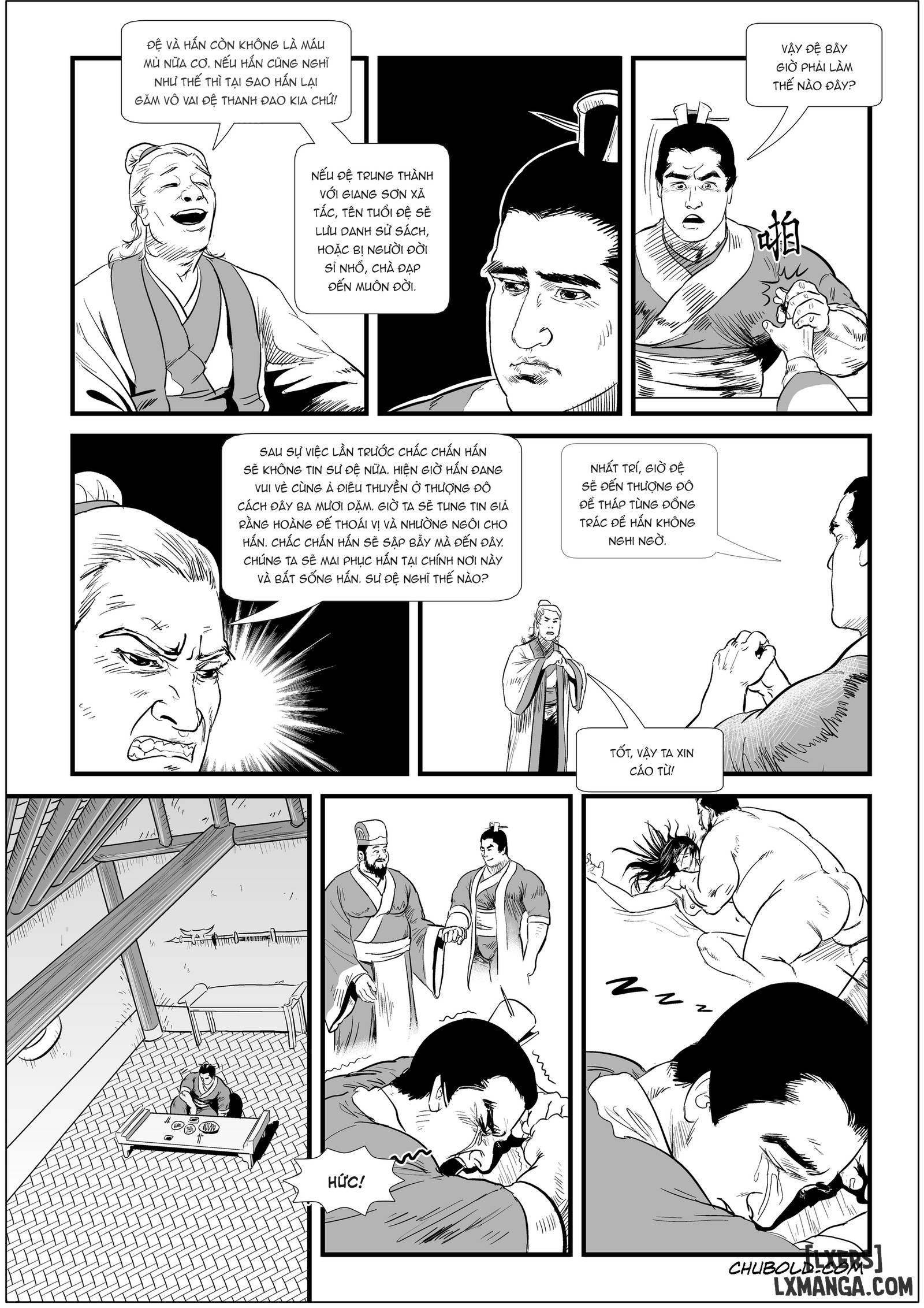 HentaiVN.net - Ảnh 16 - Đổng Trác-Tàu khựa truyền kì - Chap 2