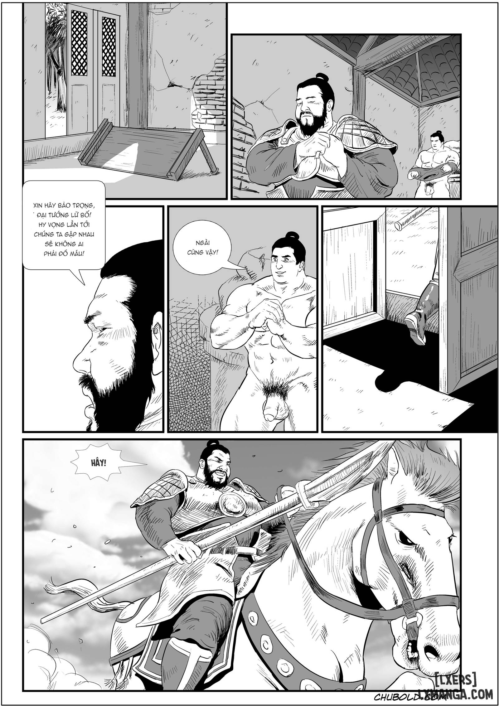 HentaiVN.net - Ảnh 4 - Đổng Trác-Tàu khựa truyền kì - Chap 2