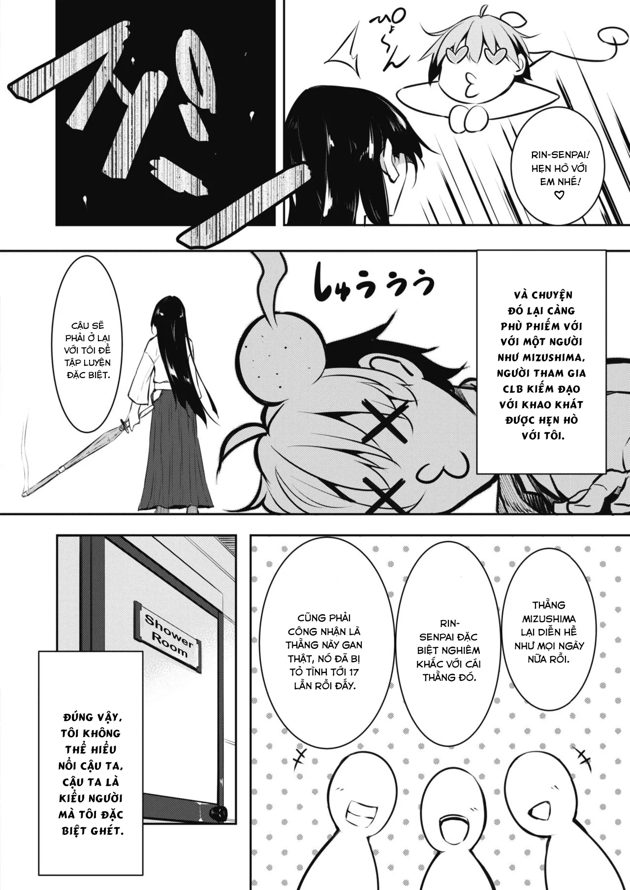 HentaiVN.net - Ảnh 3 - KenKano Saisen [Kendo Girl Rematch] - Chap 1