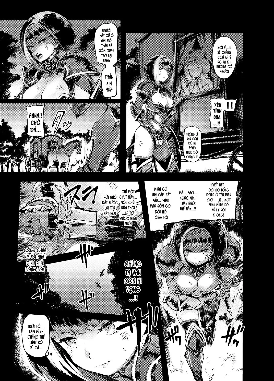 HentaiVN.net - Ảnh 5 - Kishi Jyoku [騎士辱; Hiệp sĩ nhục nhã] - Chap 1