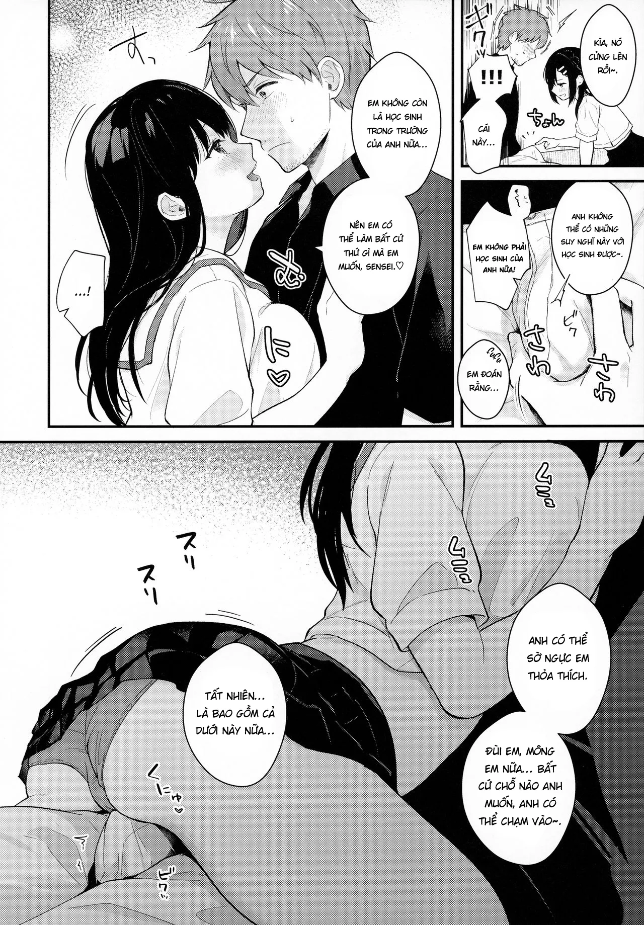 HentaiVN.net - Ảnh 11 - Tsuyu, Natsufuku, Apart nite [Tsuyu, Natsufuku, Apart nite] - Chap 1
