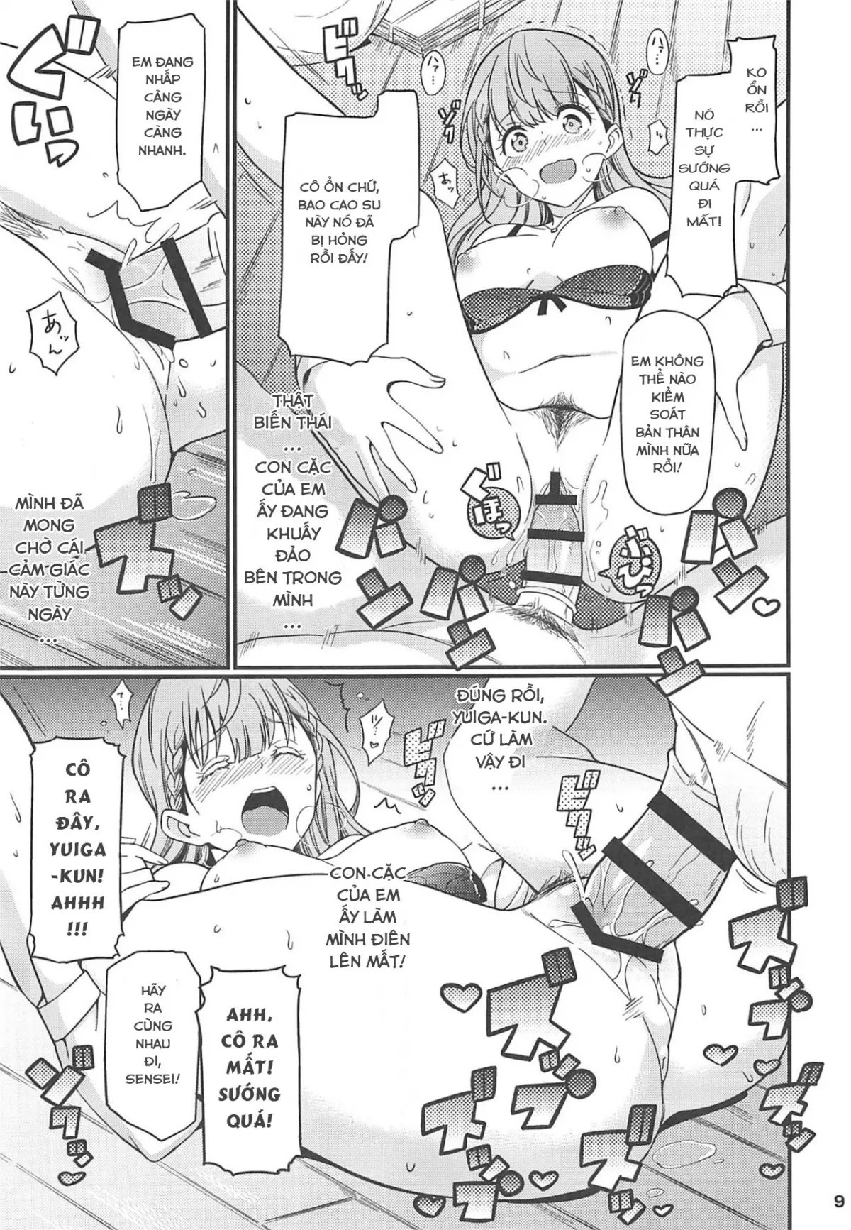 HentaiVN.net - Ảnh 10 - Suki suki Mafuyu-sensei - Chap 1