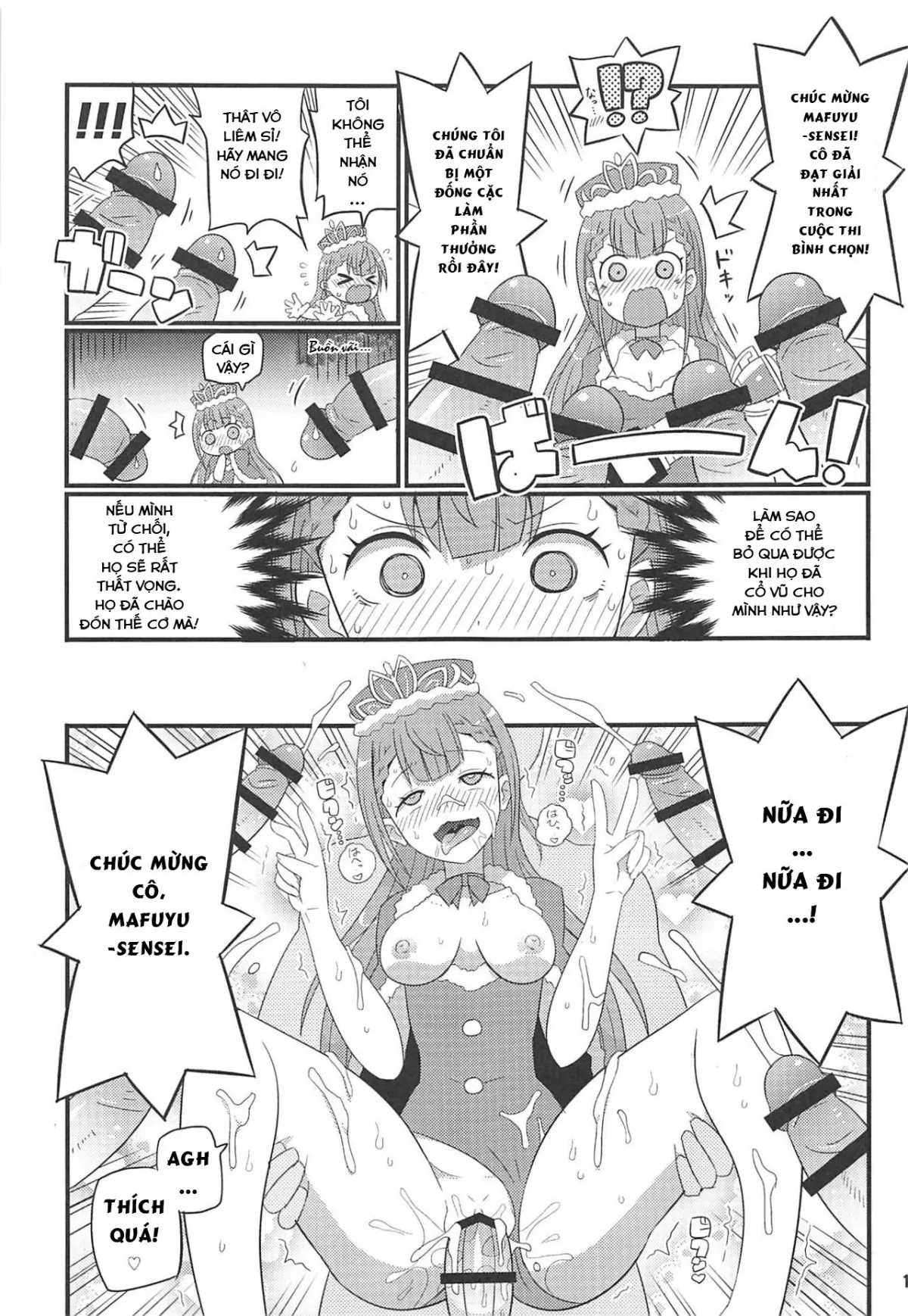 HentaiVN.net - Ảnh 12 - Suki suki Mafuyu-sensei - Chap 1