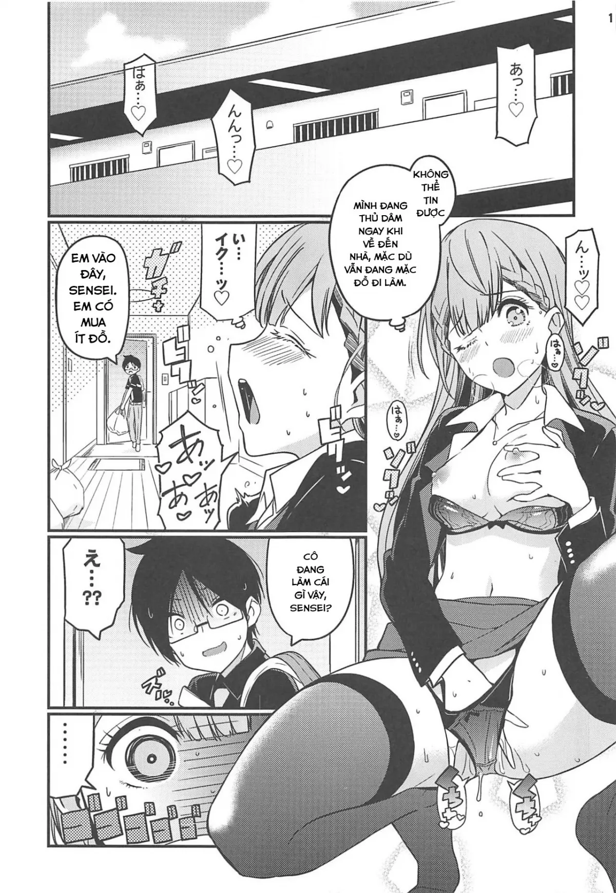 HentaiVN.net - Ảnh 2 - Suki suki Mafuyu-sensei - Chap 1