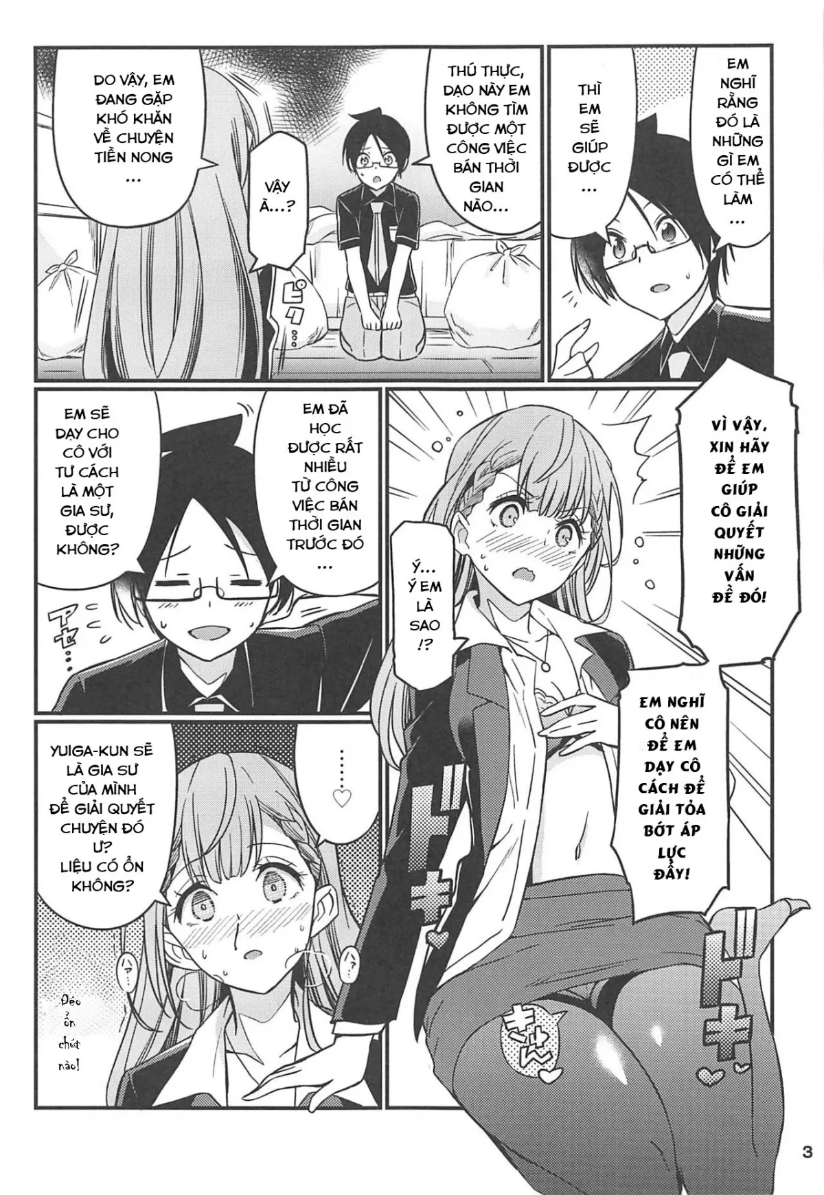 HentaiVN.net - Ảnh 4 - Suki suki Mafuyu-sensei - Chap 1