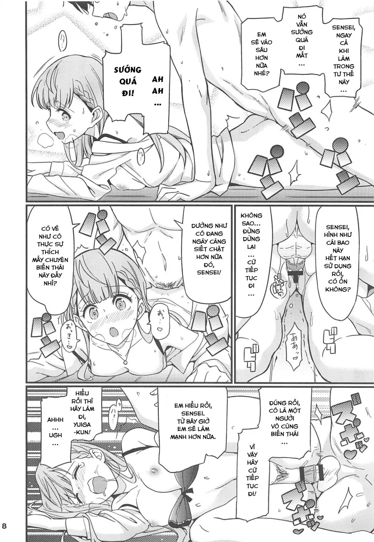 HentaiVN.net - Ảnh 9 - Suki suki Mafuyu-sensei - Chap 1