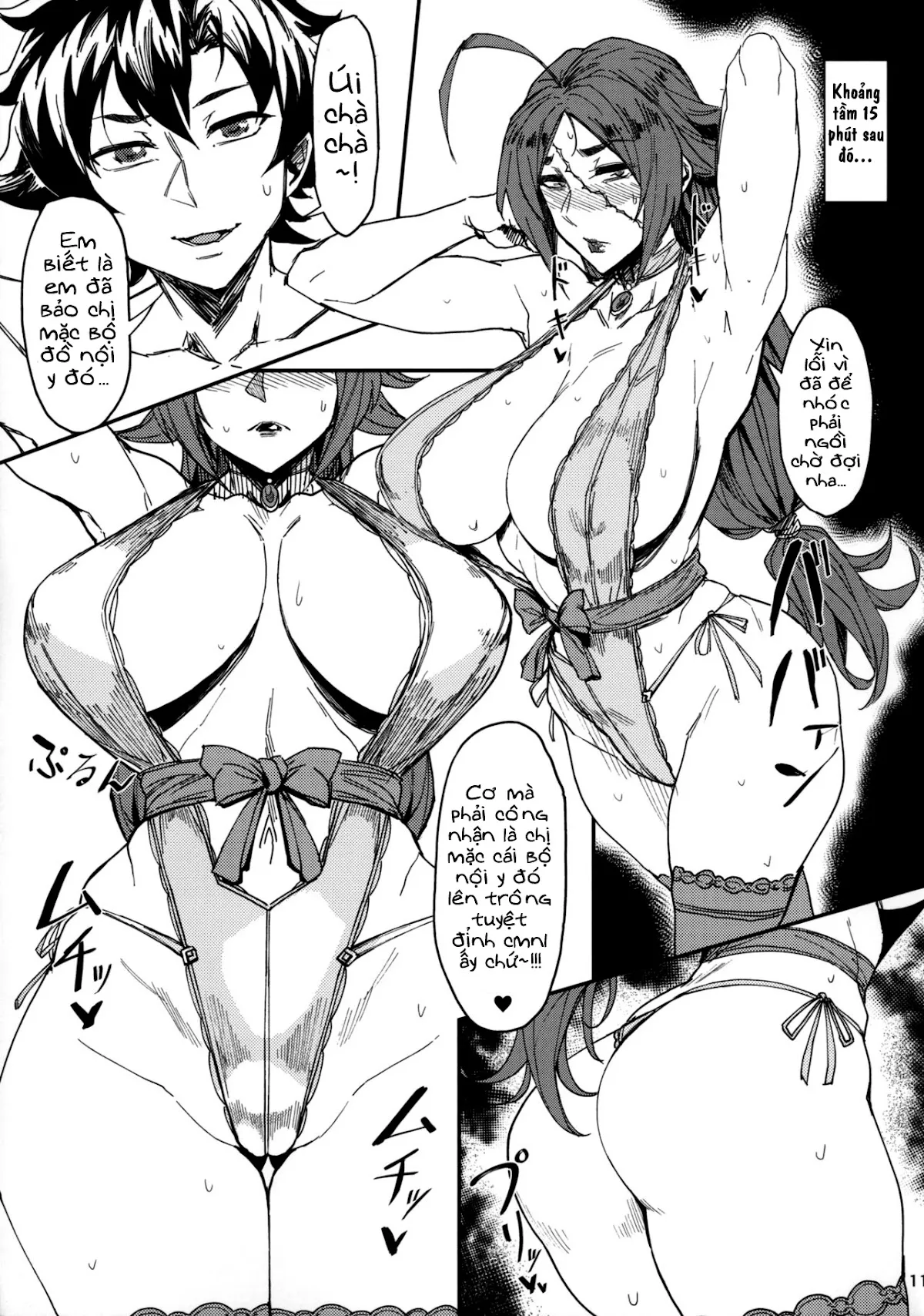 HentaiVN.net - Ảnh 10 - Onna Kaizoku no Yoru (Fate/Grand Order) [Đêm của nữ thuyền trưởng hải tặc] - Chap 1