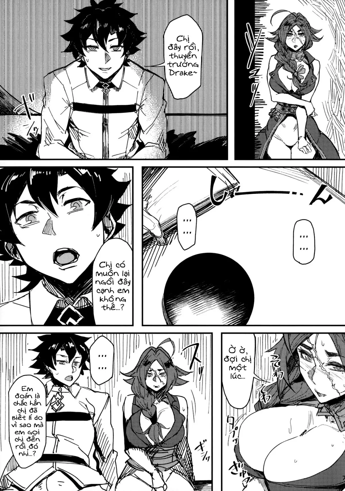 HentaiVN.net - Ảnh 6 - Onna Kaizoku no Yoru (Fate/Grand Order) [Đêm của nữ thuyền trưởng hải tặc] - Chap 1