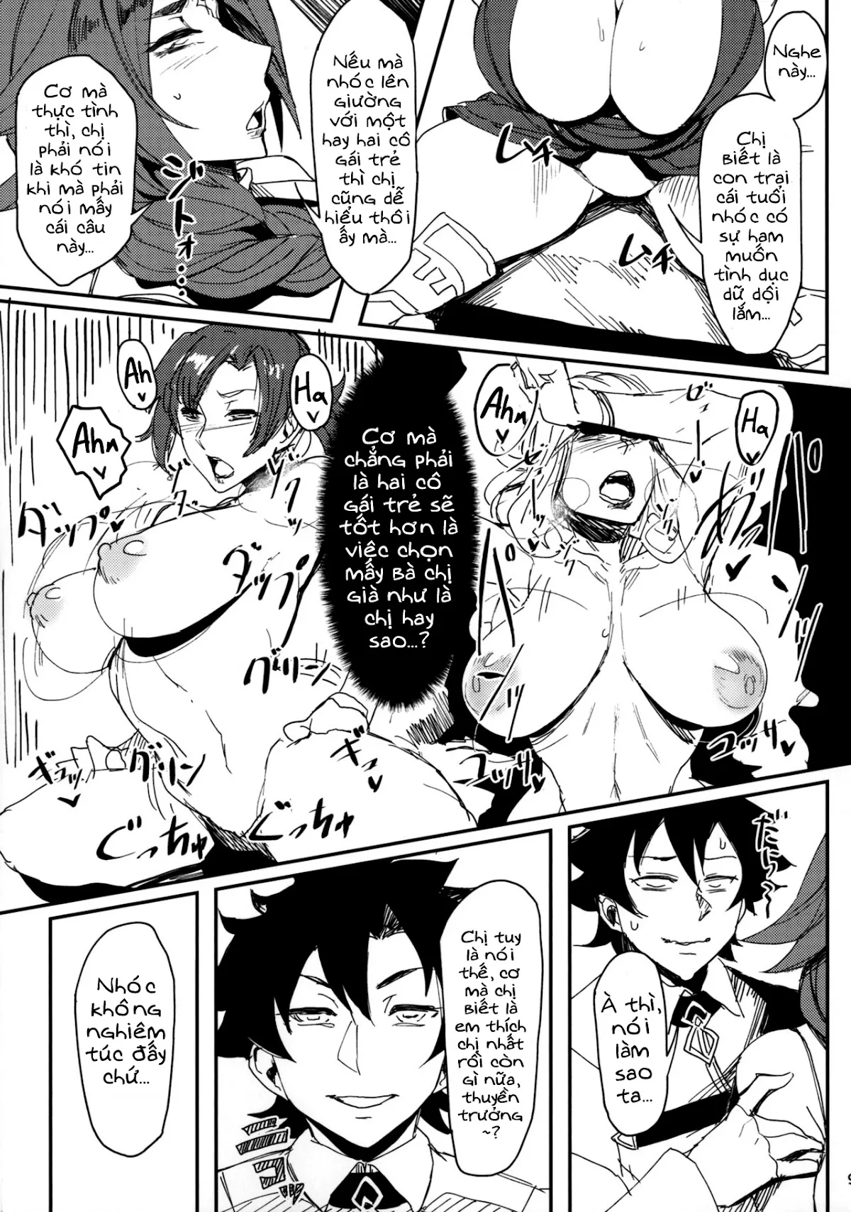 HentaiVN.net - Ảnh 8 - Onna Kaizoku no Yoru (Fate/Grand Order) [Đêm của nữ thuyền trưởng hải tặc] - Chap 1