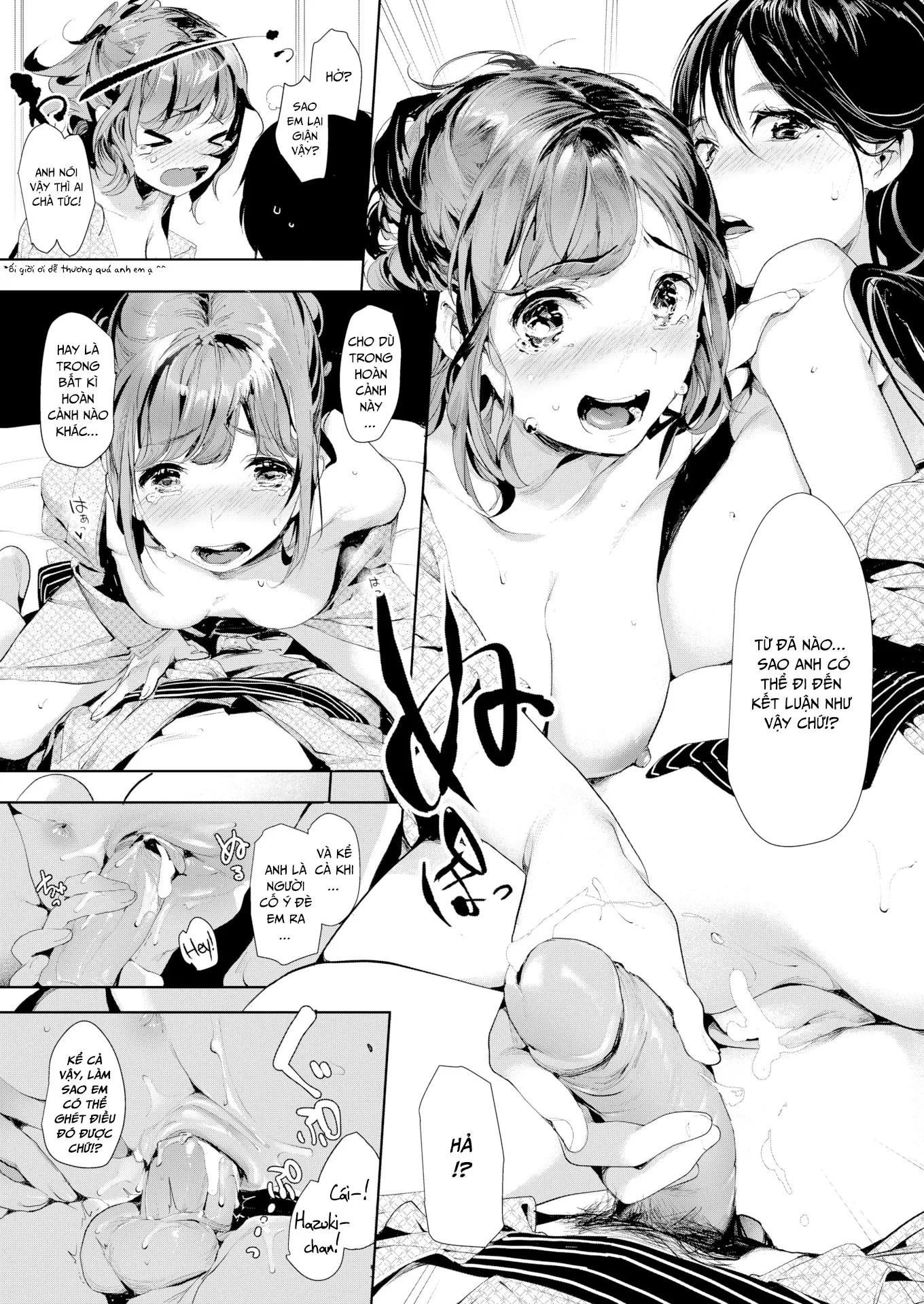 HentaiVN.net - Ảnh 19 - Chịch cả chị lẫn em - Chap 2