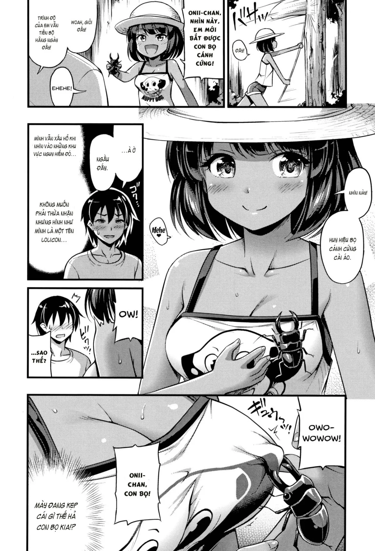 HentaiVN.net - Ảnh 3 - Kuwagata no Doku [クワガタのどく] - Chap 1