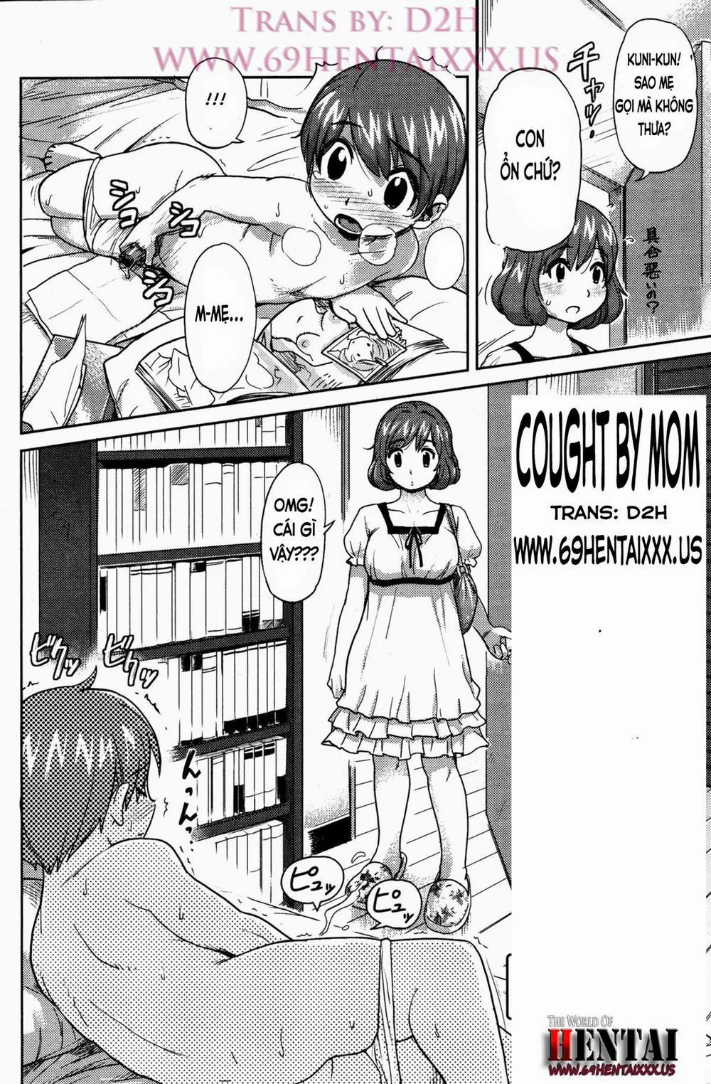 HentaiVN.net - Ảnh 2 - Caught by Mom - Chap 1