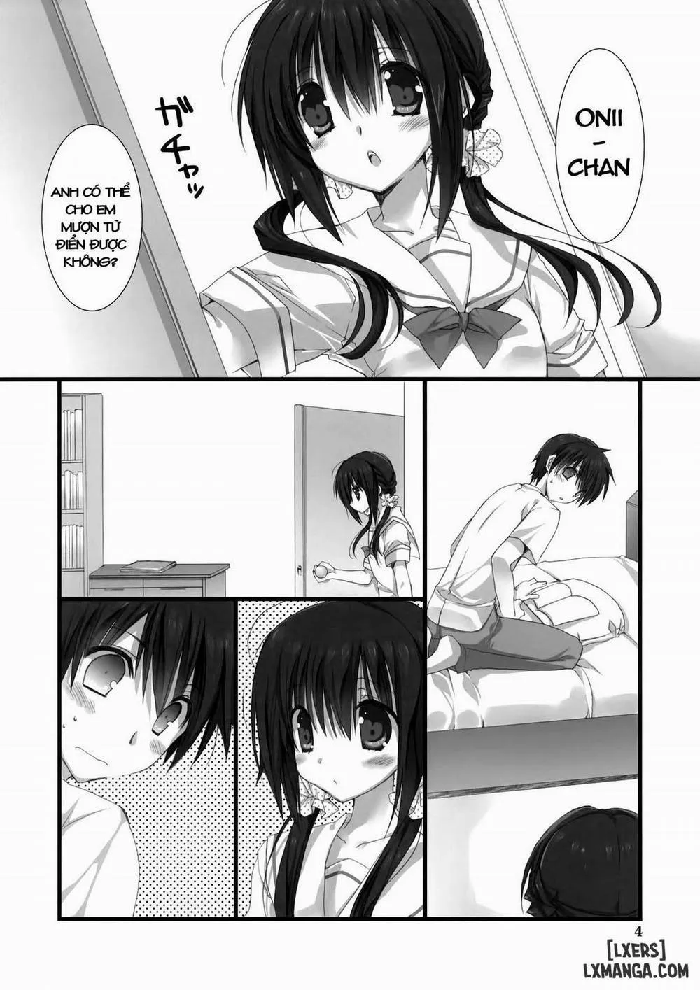 HentaiVN.net - Ảnh 4 - Little Sister's Helper [Imouto no Otetsudai; 妹のおてつだい] - Chap 1
