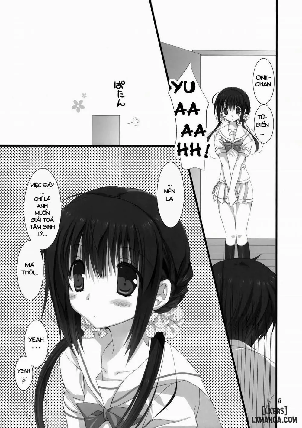 HentaiVN.net - Ảnh 5 - Little Sister's Helper [Imouto no Otetsudai; 妹のおてつだい] - Chap 1