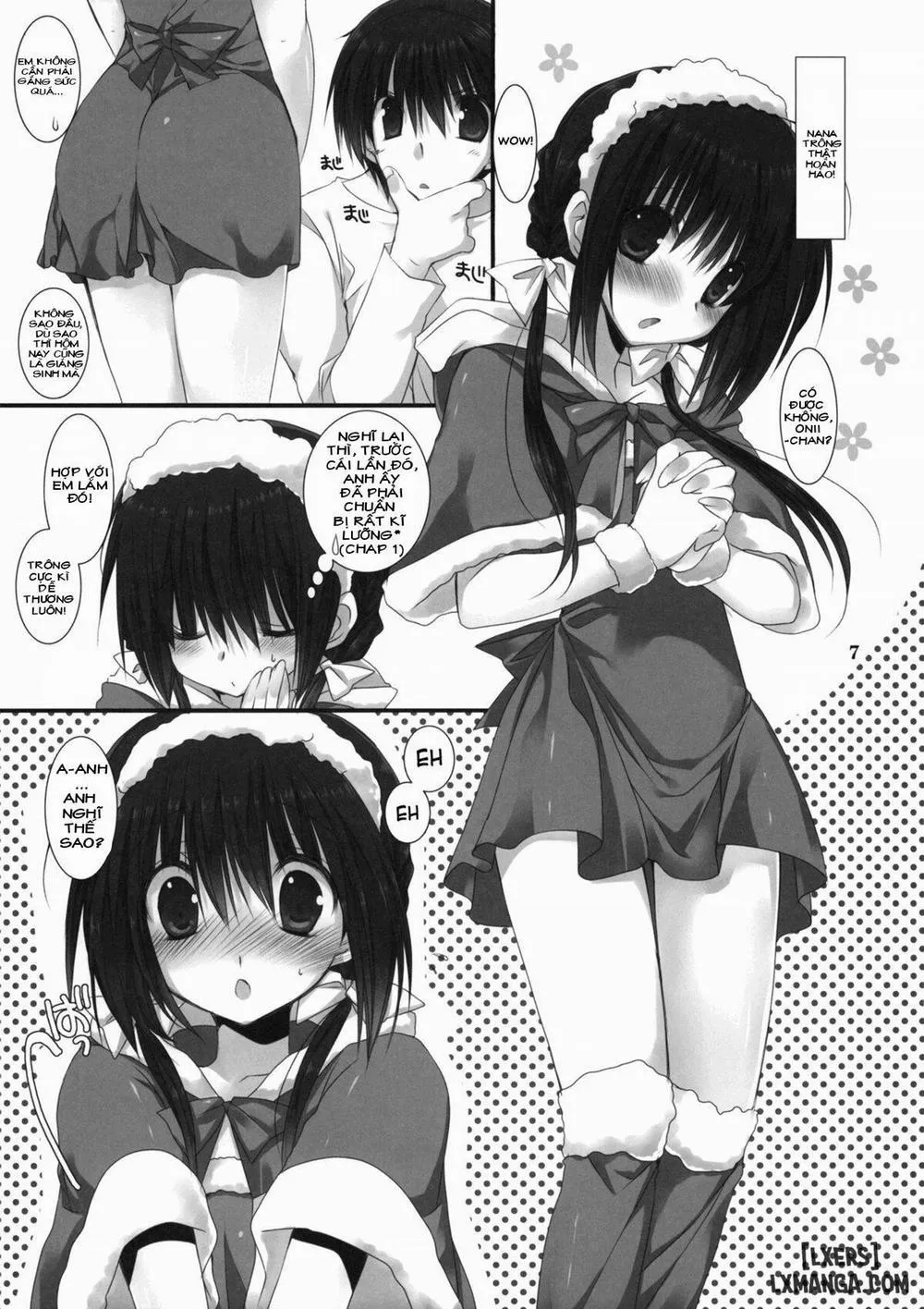 HentaiVN.net - Ảnh 6 - Little Sister's Helper [Imouto no Otetsudai; 妹のおてつだい] - Chap 2
