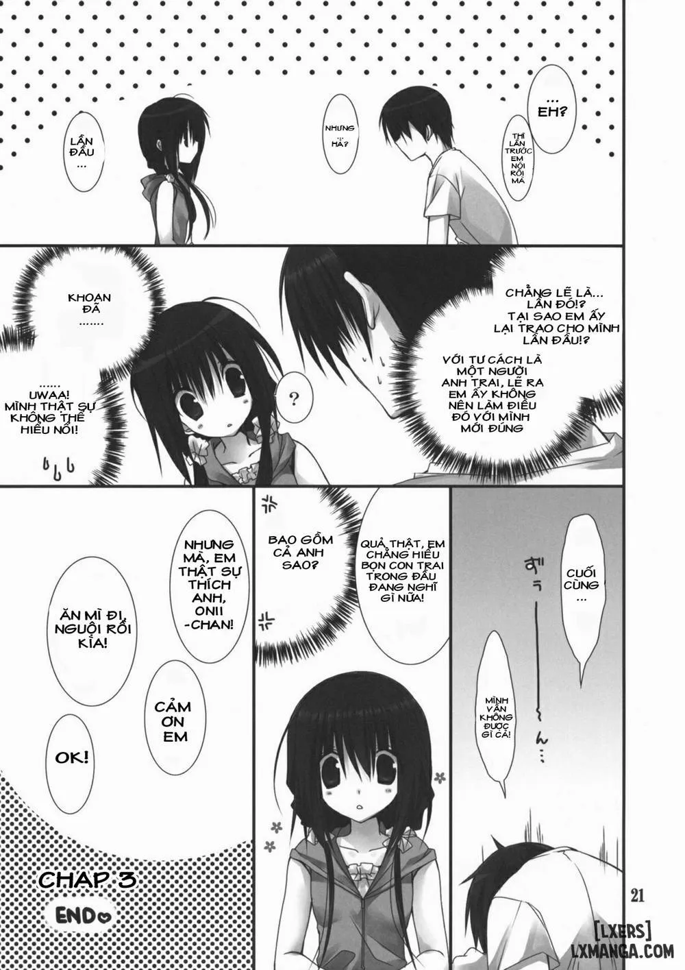 HentaiVN.net - Ảnh 17 - Little Sister's Helper [Imouto no Otetsudai; 妹のおてつだい] - Chap 3