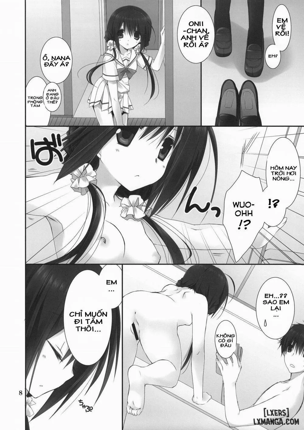 HentaiVN.net - Ảnh 5 - Little Sister's Helper [Imouto no Otetsudai; 妹のおてつだい] - Chap 4