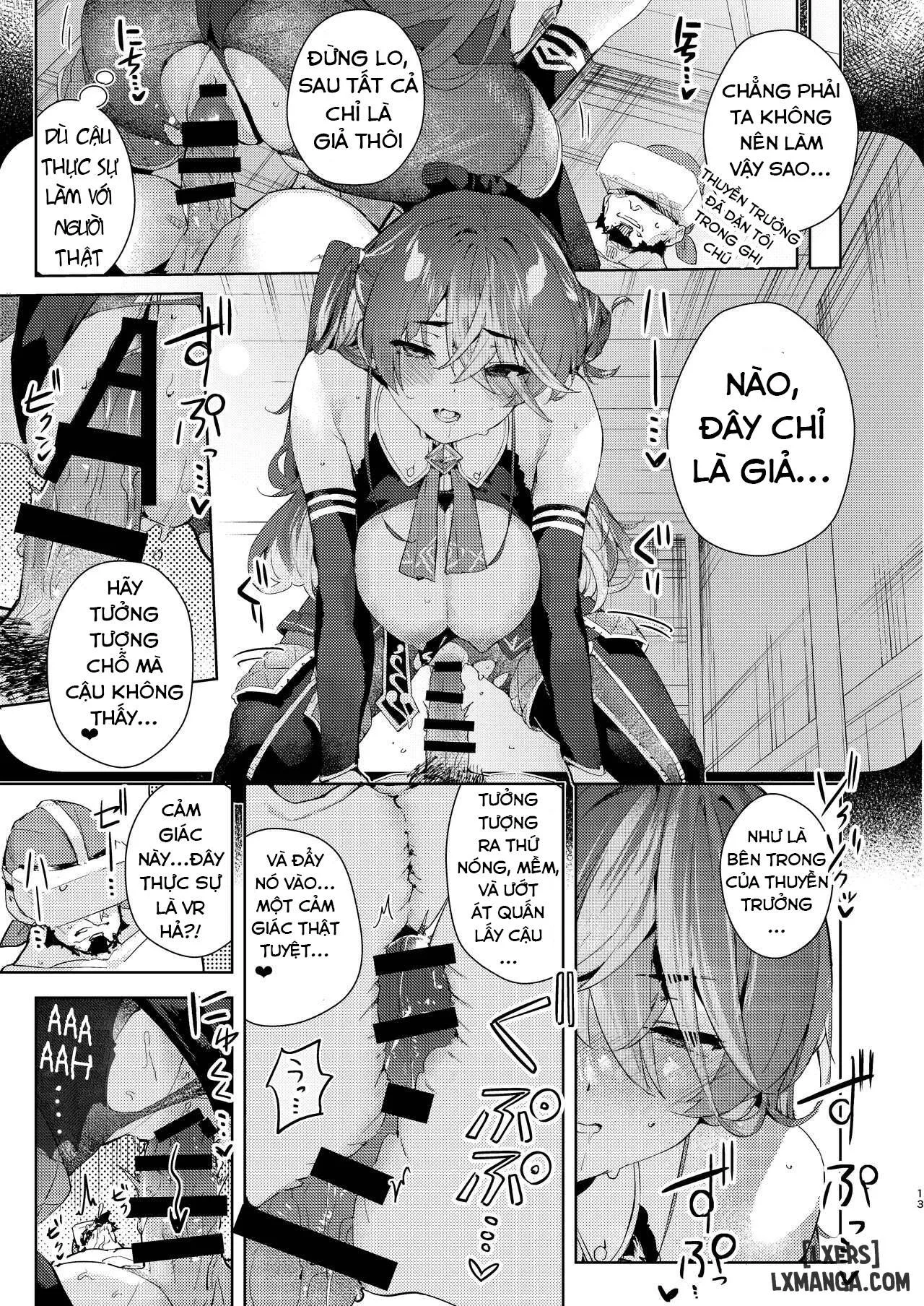 HentaiVN.net - Ảnh 13 - VR Captain Houshou Marine - Chap 1