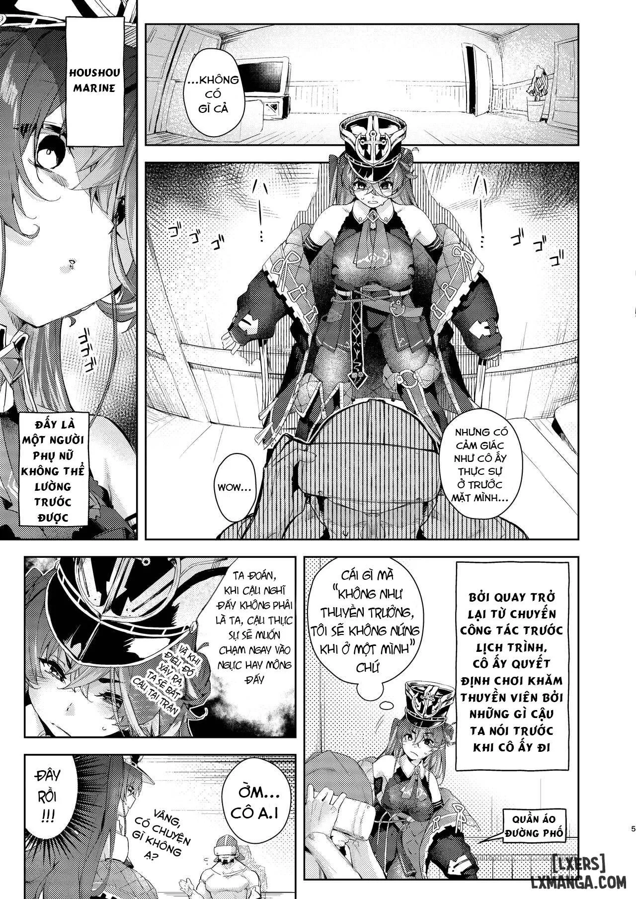 HentaiVN.net - Ảnh 5 - VR Captain Houshou Marine - Chap 1