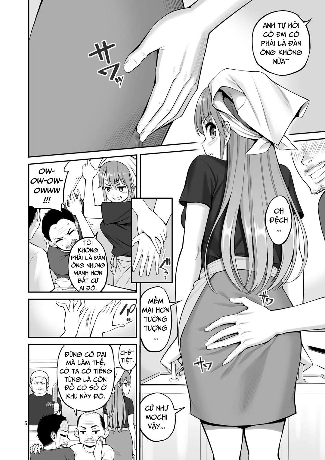 HentaiVN.net - Ảnh 6 - Motoyan Zuma Otto no Tonari de Hatsuiki [Ex-Delinquent Wife Cums Next To Her Husband For The First Time] - Chap 1