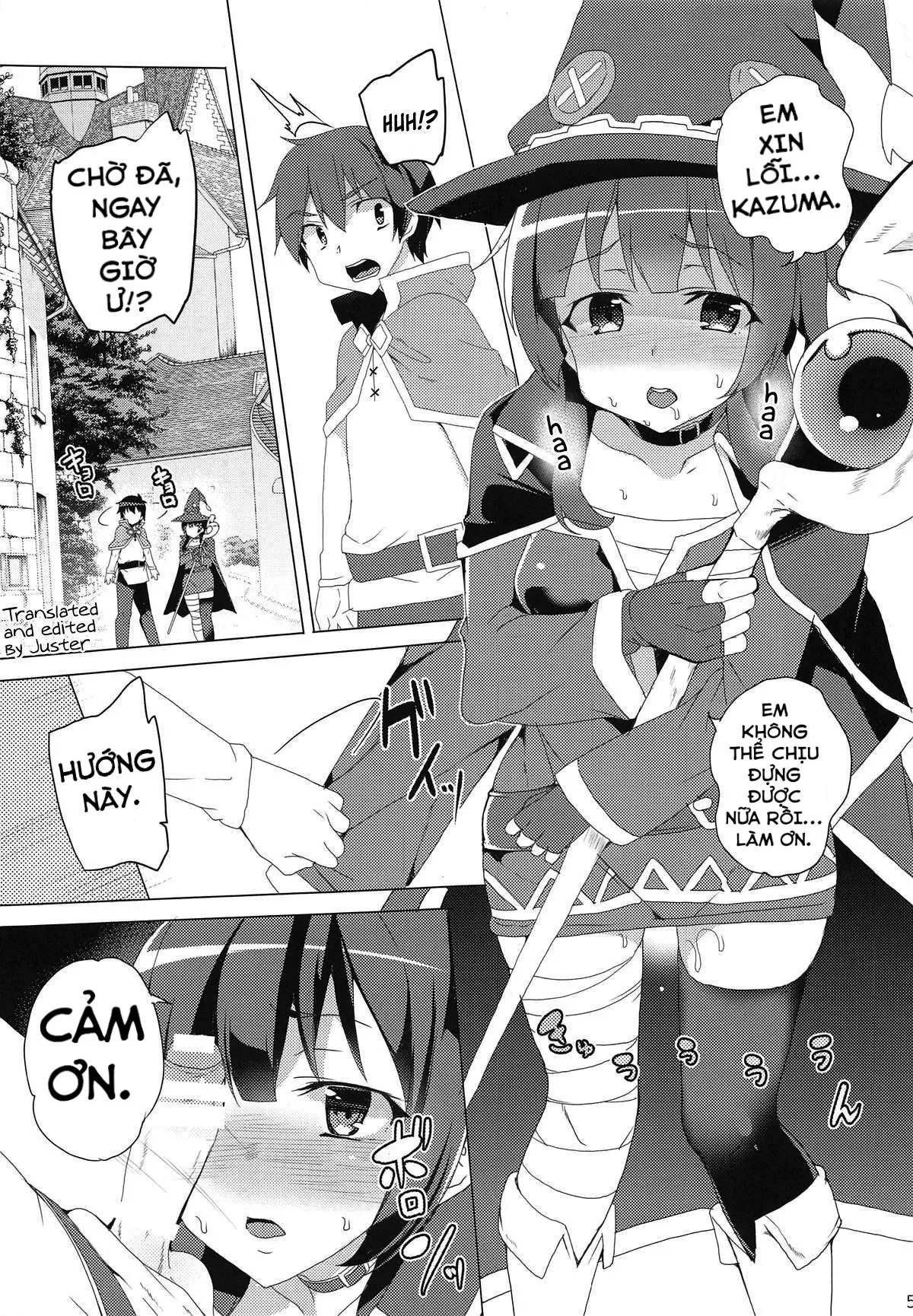 HentaiVN.net - Ảnh 3 - Inmon Megumin - Crotch Tattoo Megumin! (Kono Subarashii Sekai ni Syukufuku o!) - Chap 1
