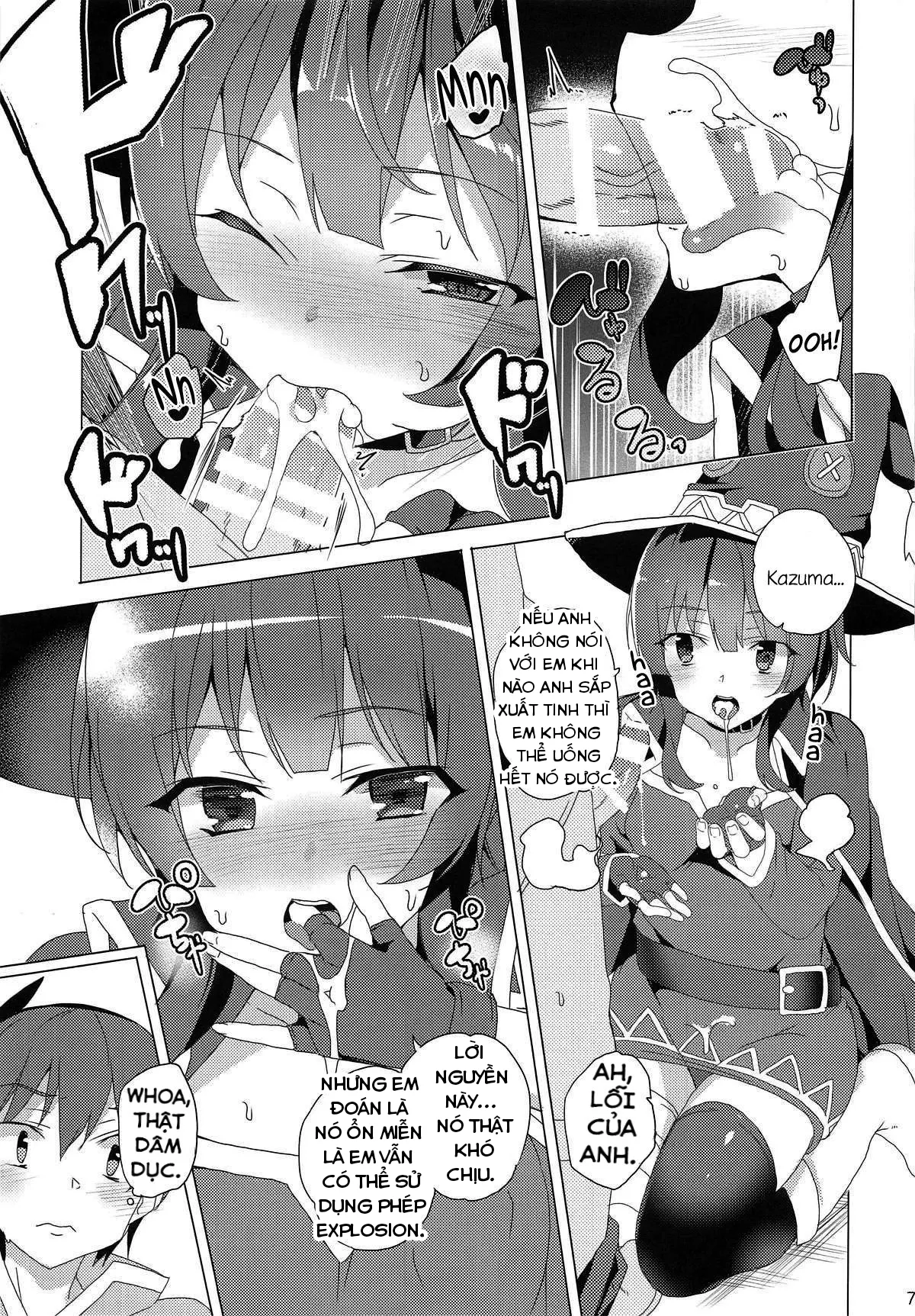 HentaiVN.net - Ảnh 5 - Inmon Megumin - Crotch Tattoo Megumin! (Kono Subarashii Sekai ni Syukufuku o!) - Chap 1