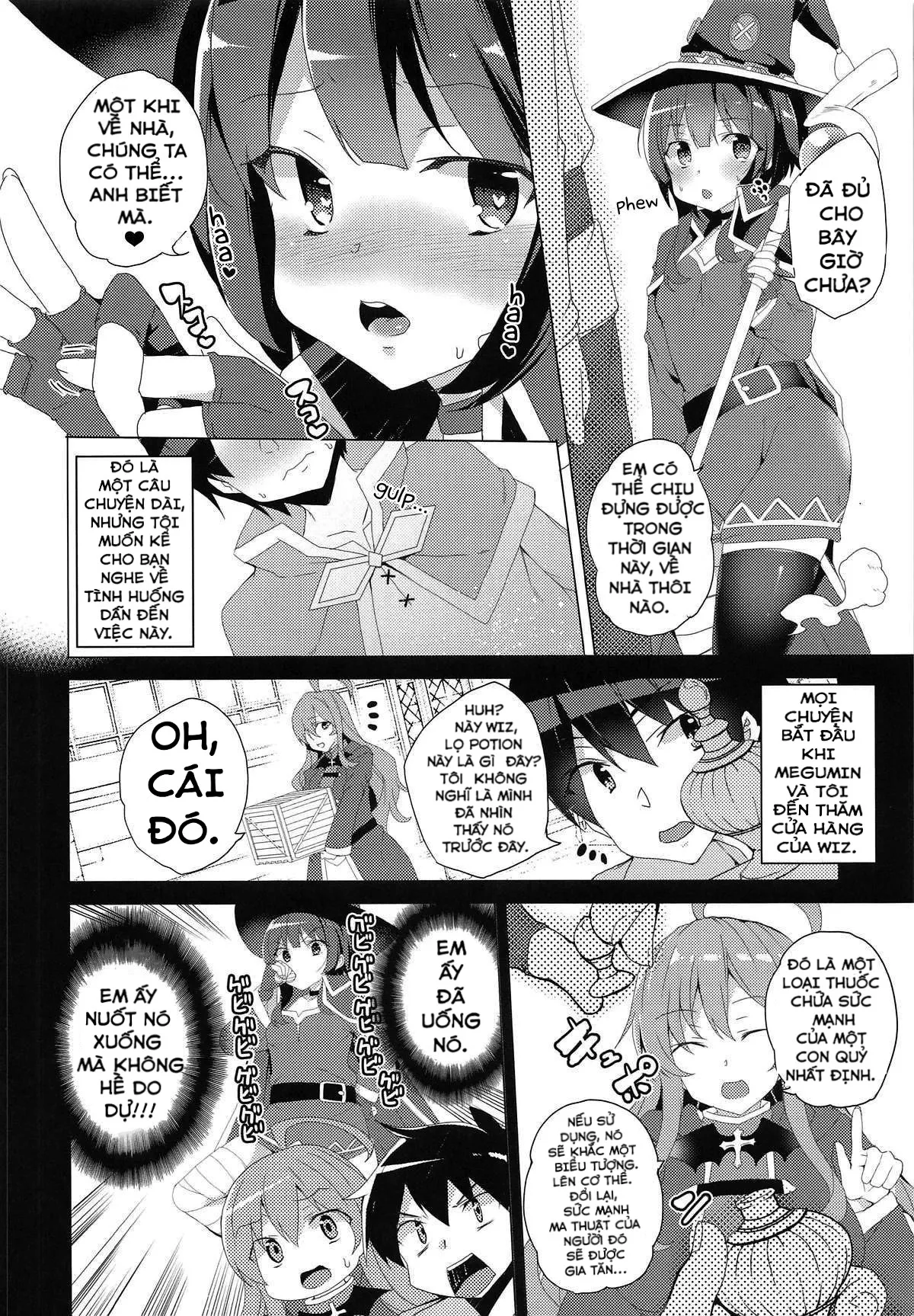 HentaiVN.net - Ảnh 6 - Inmon Megumin - Crotch Tattoo Megumin! (Kono Subarashii Sekai ni Syukufuku o!) - Chap 1