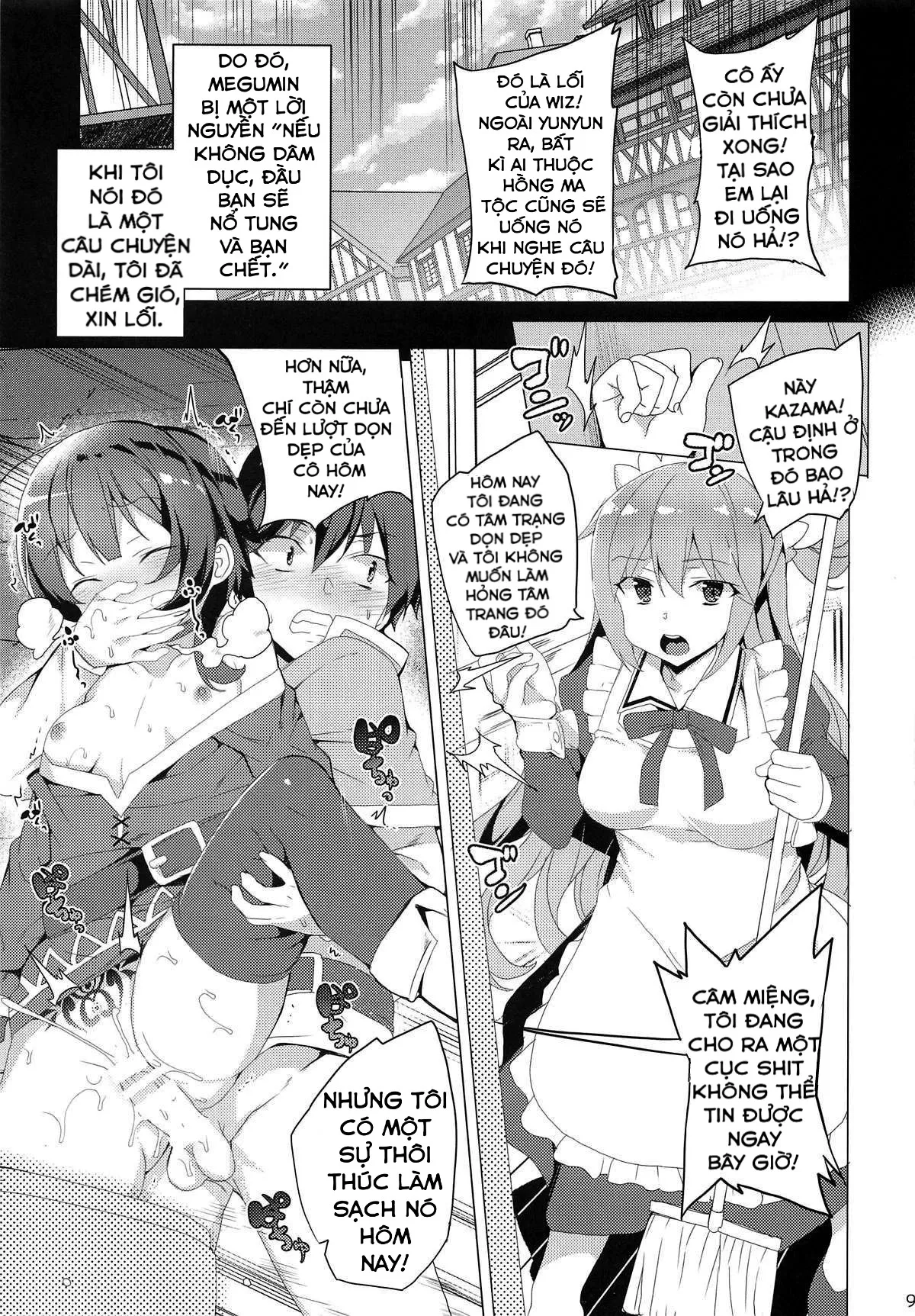 HentaiVN.net - Ảnh 7 - Inmon Megumin - Crotch Tattoo Megumin! (Kono Subarashii Sekai ni Syukufuku o!) - Chap 1