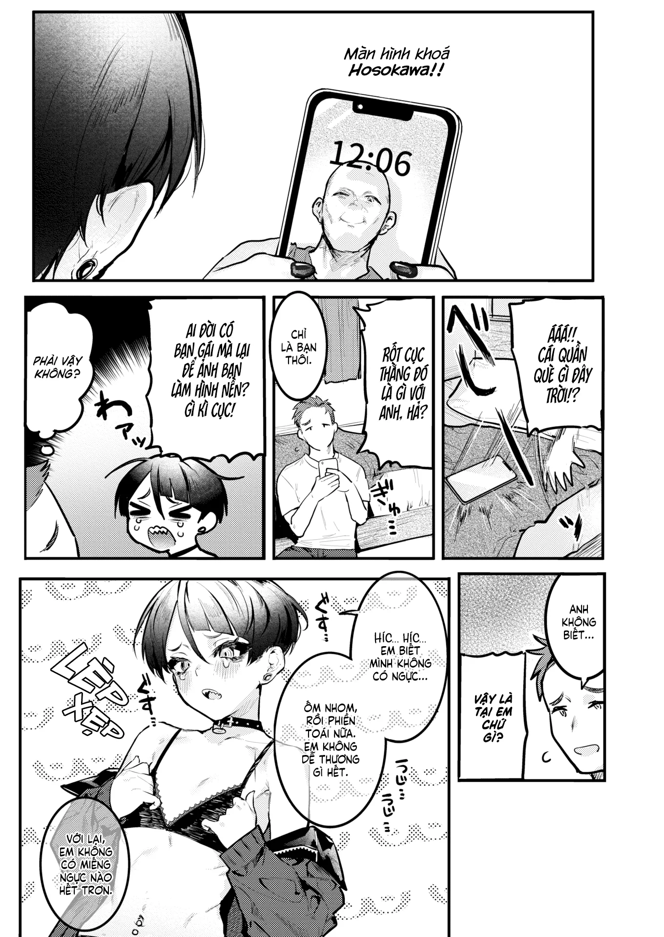 HentaiVN.net - Ảnh 5 - Tui Không Có Phiền! [メンドくさいって言わないで!;Mendokusa Itte Iwanaide!Don't Call Me Annoying!Đừng Kêu Tui Phiền!] - Chap 1
