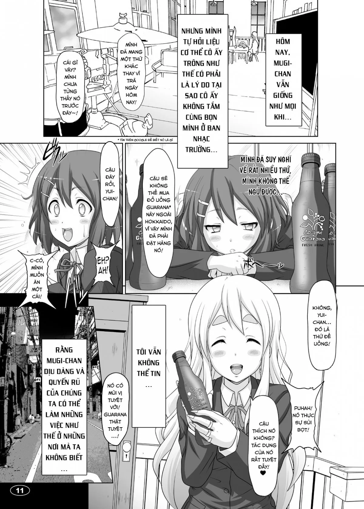 HentaiVN.net - Ảnh 9 - Khoảng thời gian đen tối 2 (K-ON!) [Kuroiro Jikan 2 (K-ON!), Black Time 2 (K-ON!), 黒色時間2 (けいおん！)] - Chap 1
