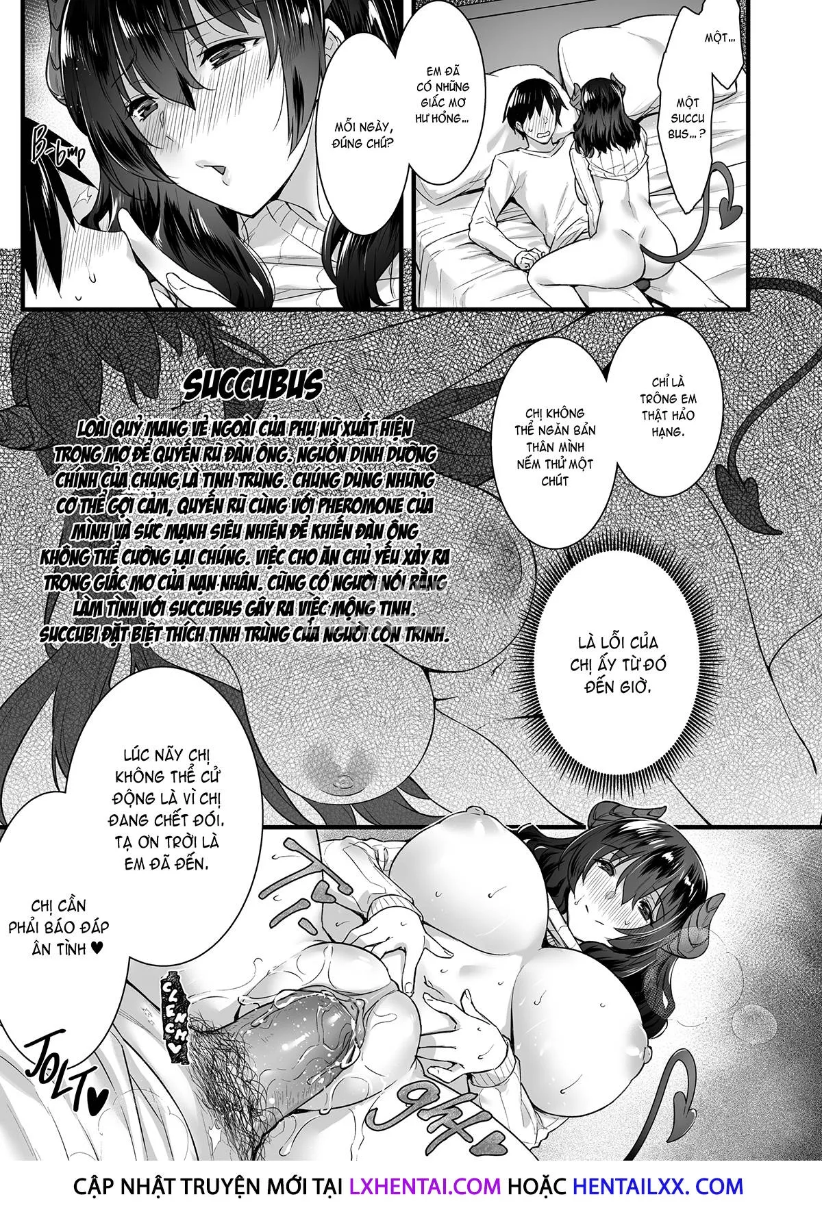 HentaiVN.net - Ảnh 25 - The Wife Next Door is a Succubus - Chap 1