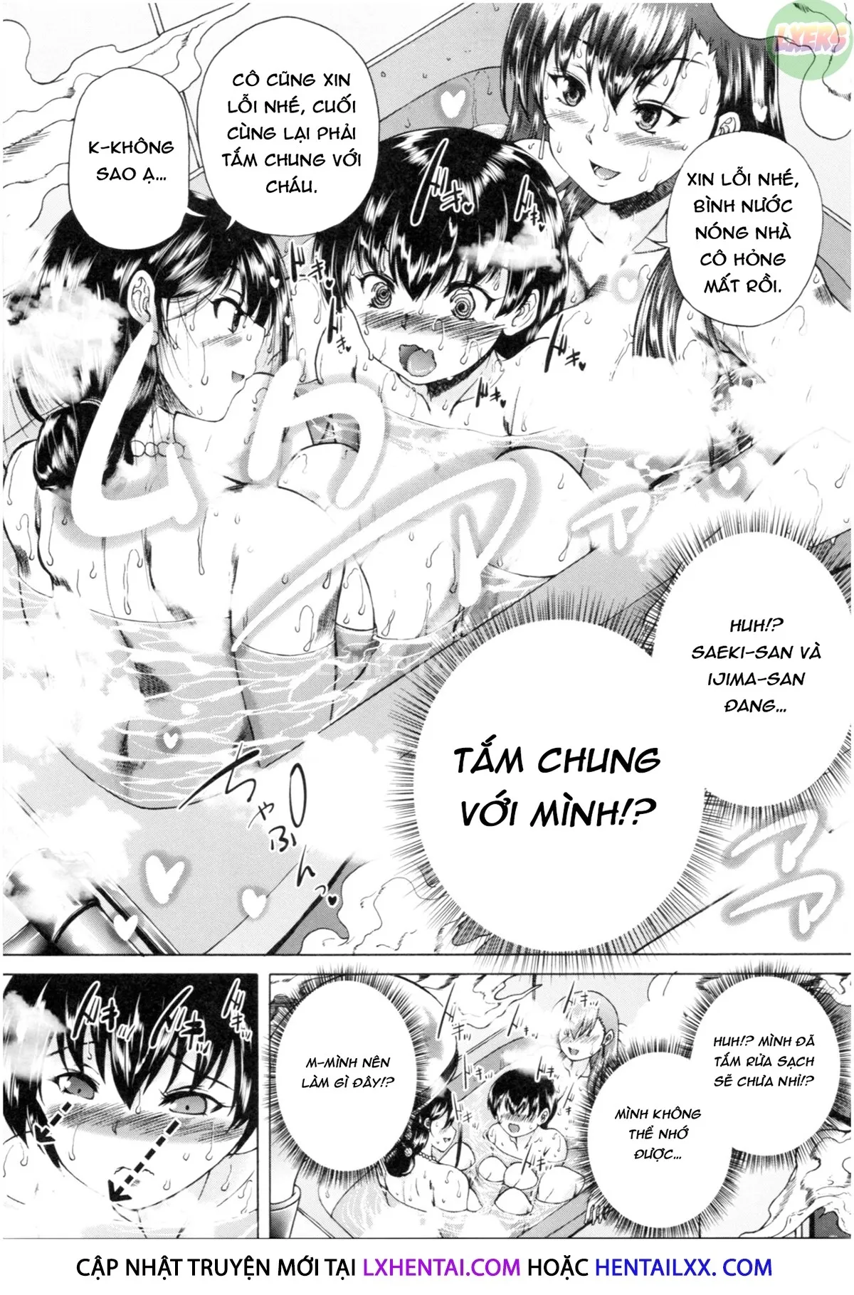 HentaiVN.net - Ảnh 7 - Oba-Shota Harem - Chap 1