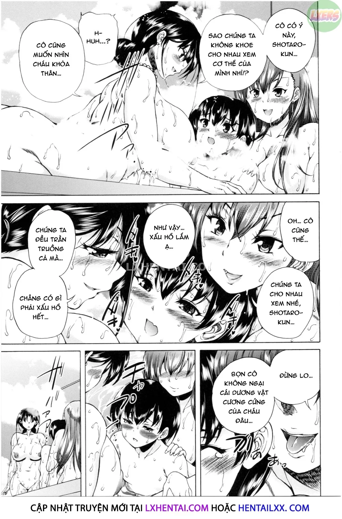 HentaiVN.net - Ảnh 8 - Oba-Shota Harem - Chap 1