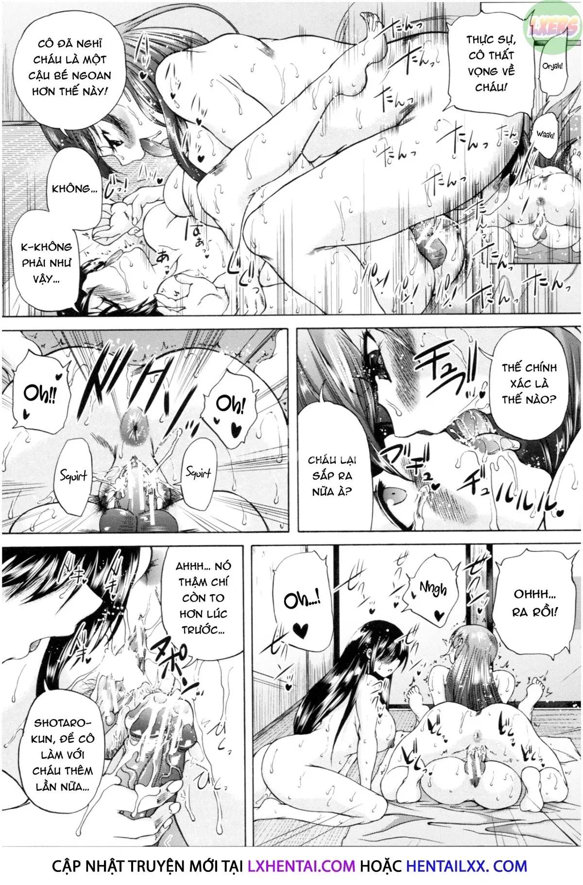 HentaiVN.net - Ảnh 16 - Oba-Shota Harem - Chap 1