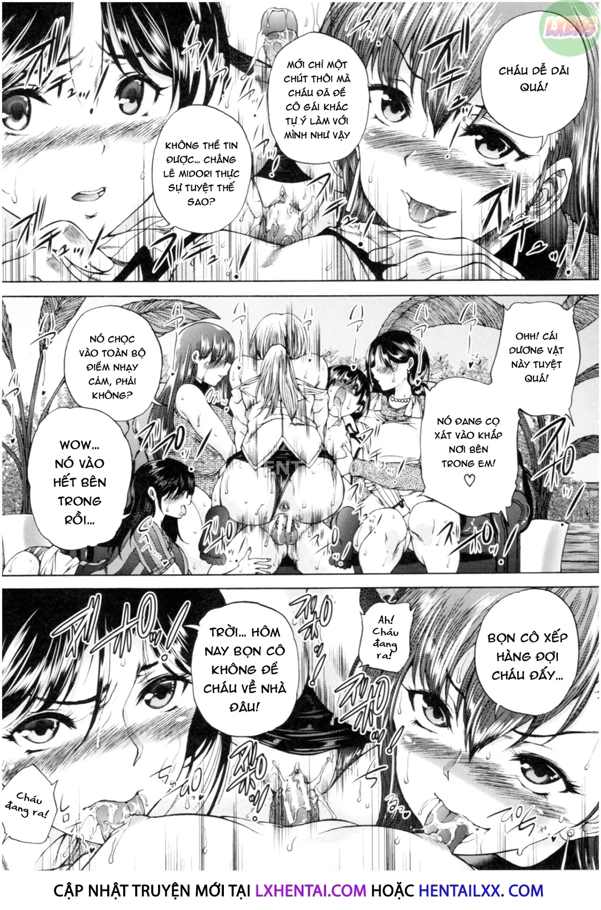 HentaiVN.net - Ảnh 4 - Oba-Shota Harem - Chap 2