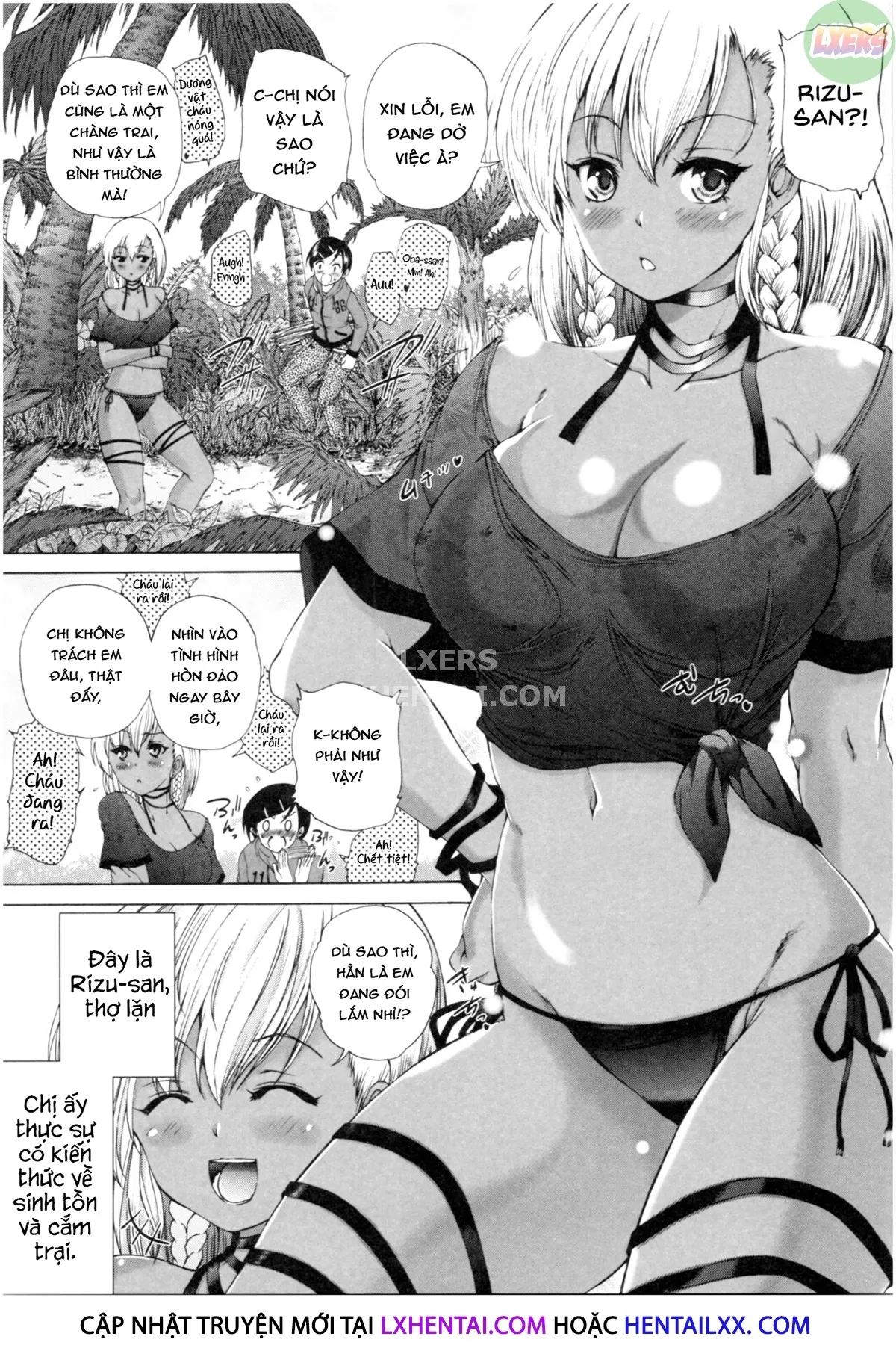 HentaiVN.net - Ảnh 11 - Oba-Shota Harem - Chap 3