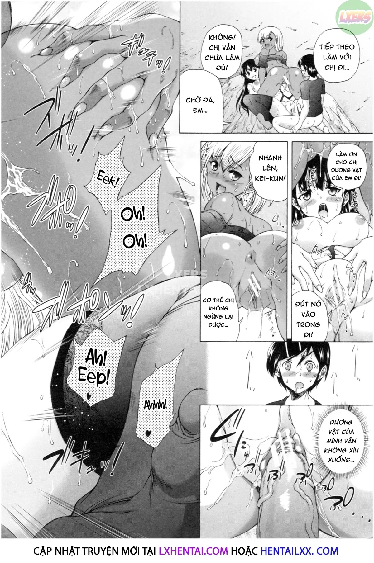 HentaiVN.net - Ảnh 32 - Oba-Shota Harem - Chap 3