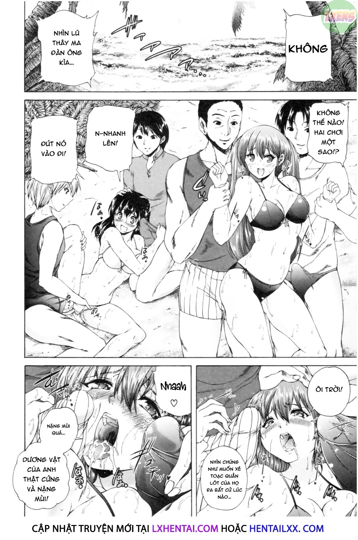 HentaiVN.net - Ảnh 6 - Oba-Shota Harem - Chap 3