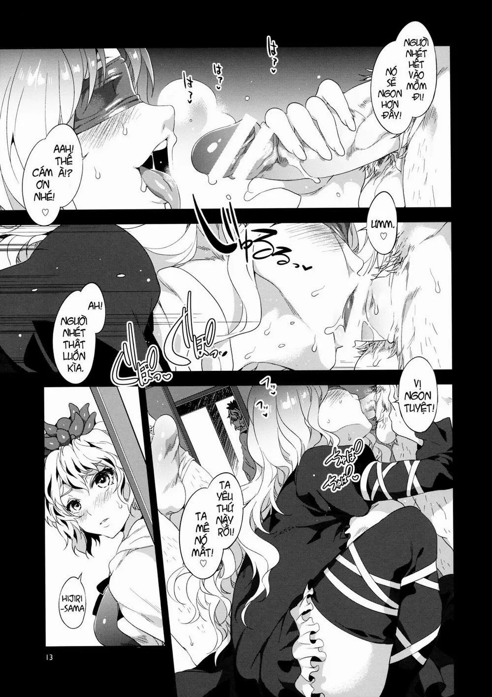 HentaiVN.net - Ảnh 11 - Benevolent Saint (Touhou) - Chap 1