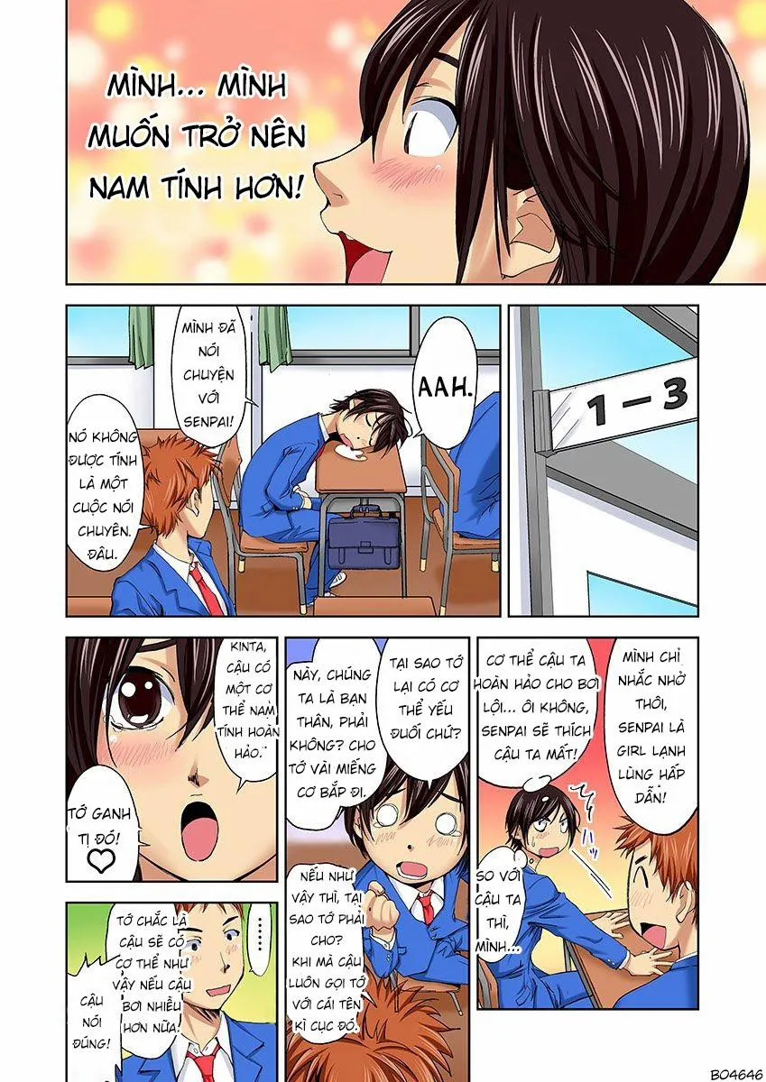 HentaiVN.net - Ảnh 16 - Nyotaika Suieibu -Ikutabi Onna ni Nacchau Ore no Karada - Chap 1
