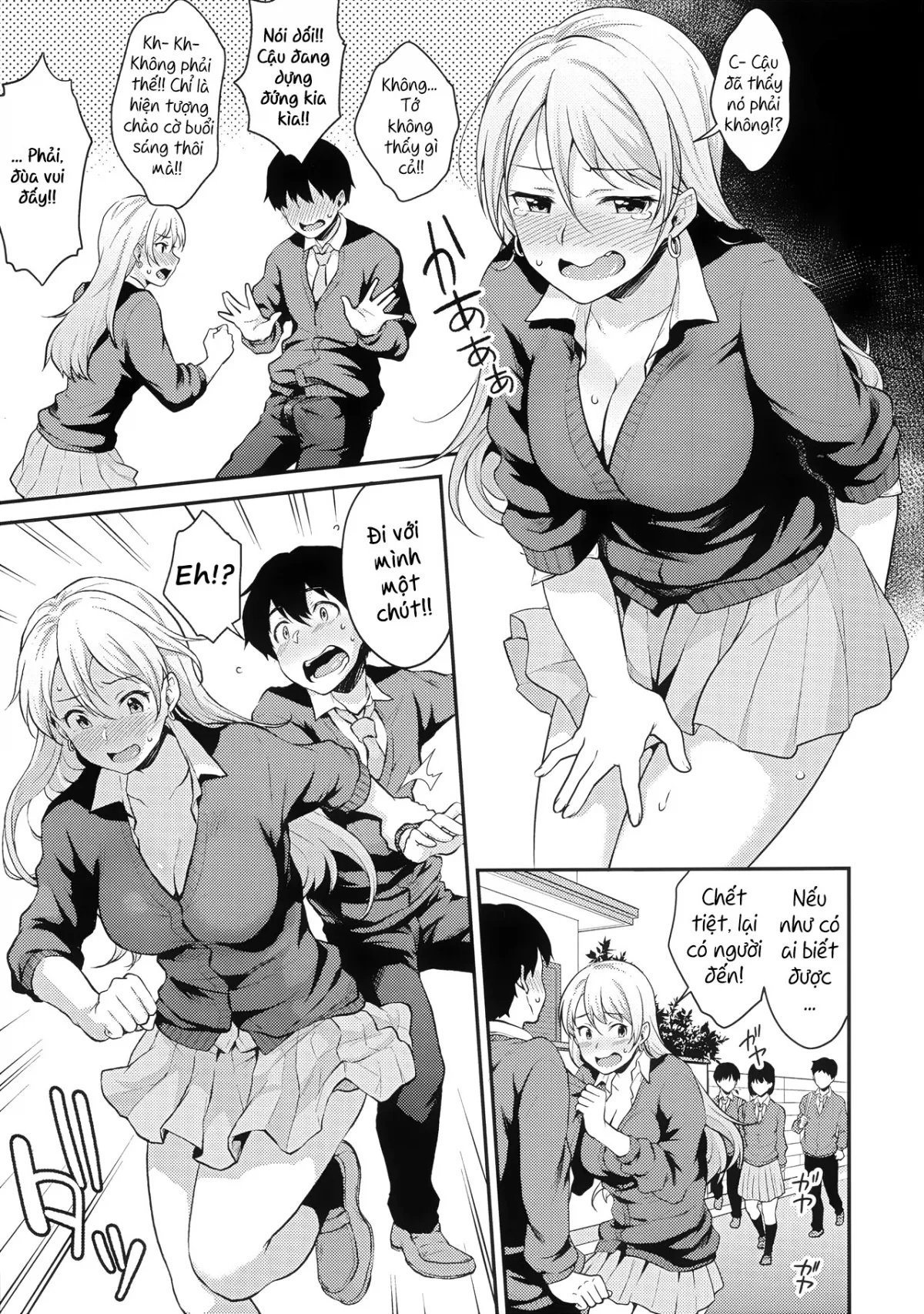 HentaiVN.net - Ảnh 12 - Onizuka-san Forgot Her Panties [Onizuka-san Forgot Her Panties] - Chap 1