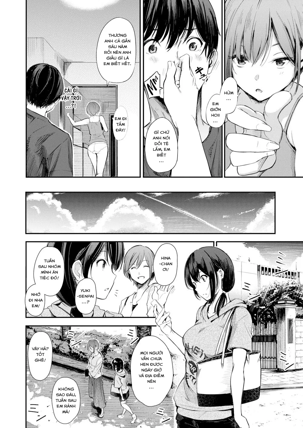 HentaiVN.net - Ảnh 21 - Vụng Trộm Tuổi Sinh Viên... [Campus Life] - Chap 1