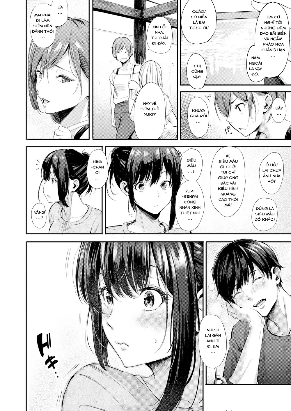 HentaiVN.net - Ảnh 3 - Vụng Trộm Tuổi Sinh Viên... [Campus Life] - Chap 1