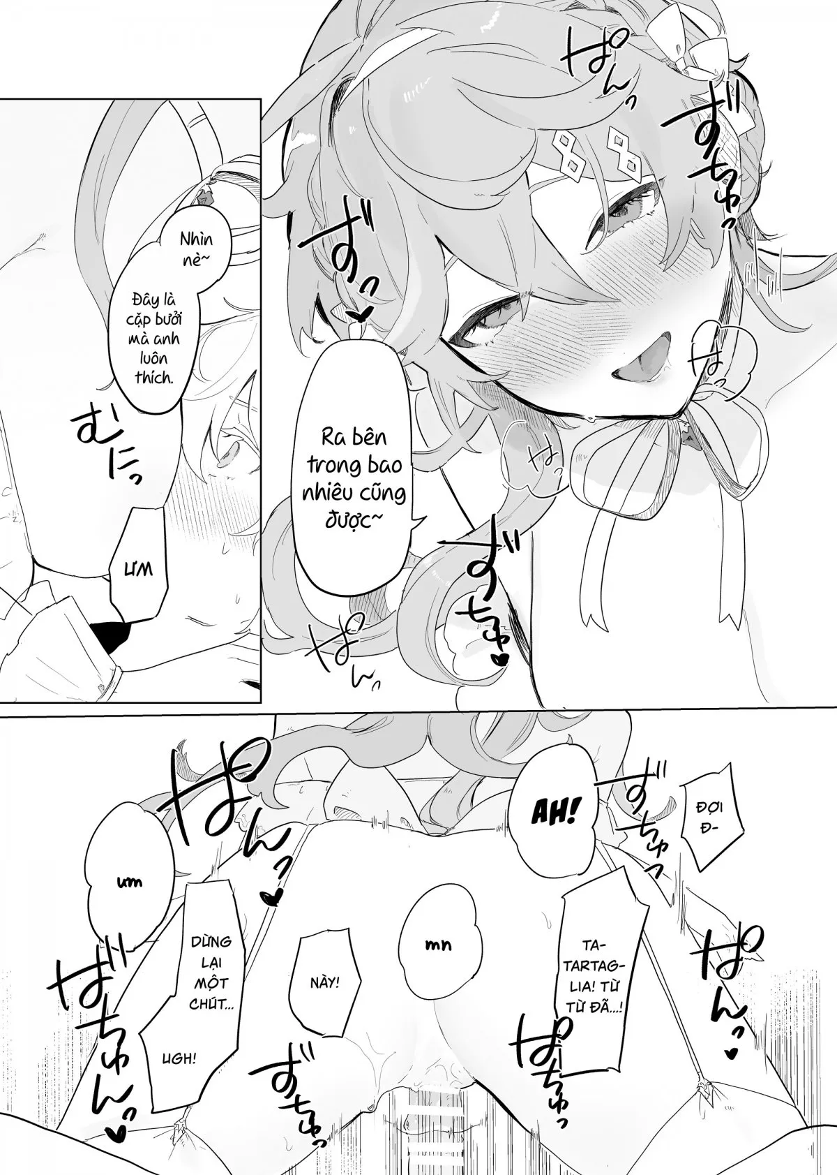 HentaiVN.net - Ảnh 11 - Cuộc gặp của Aether với những đoá hồng chân dài [Sora-kun ga Ashinaga Oneechan-tachi to Ichaicha Suru Hon] - Chap 1