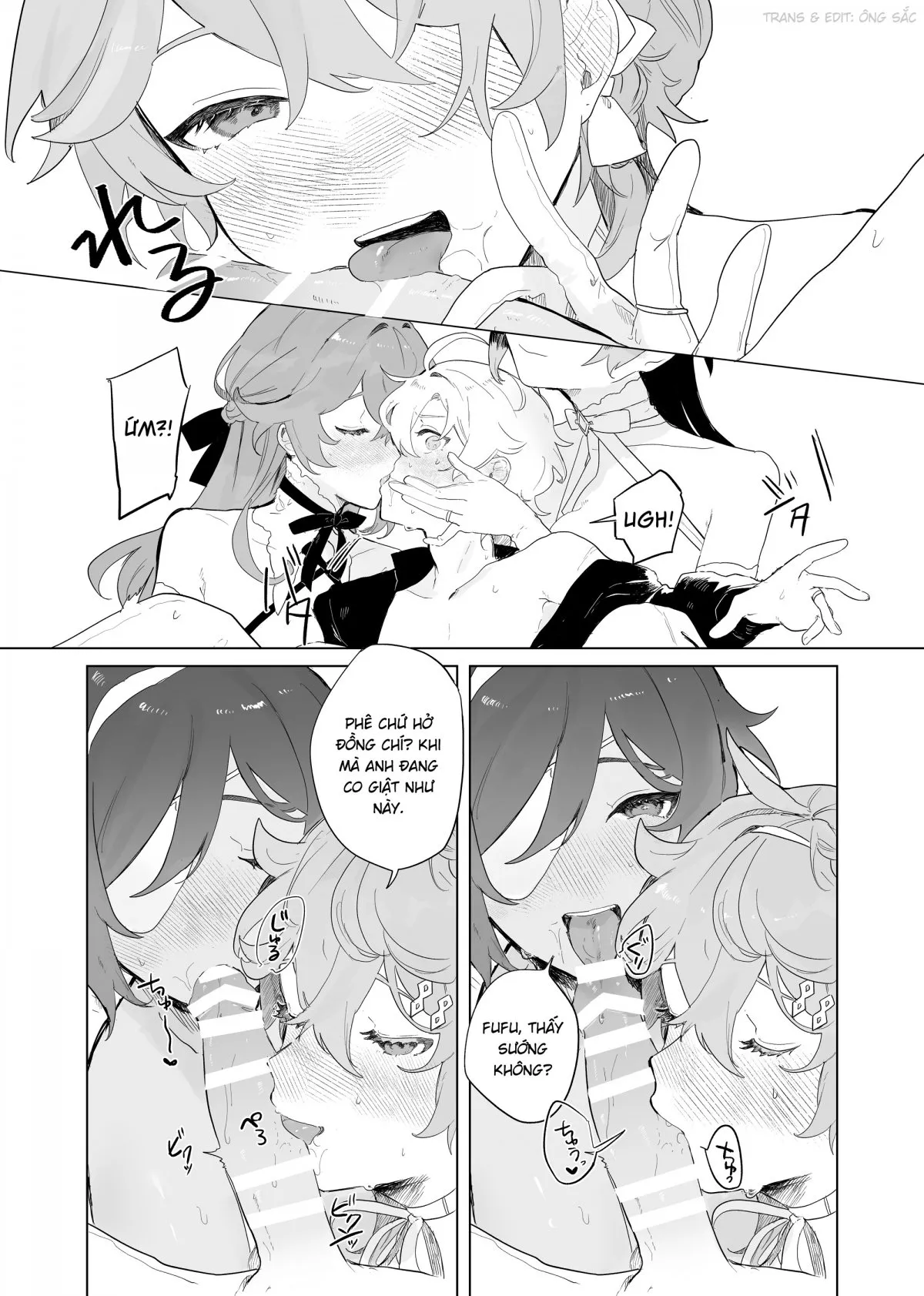 HentaiVN.net - Ảnh 7 - Cuộc gặp của Aether với những đoá hồng chân dài [Sora-kun ga Ashinaga Oneechan-tachi to Ichaicha Suru Hon] - Chap 1