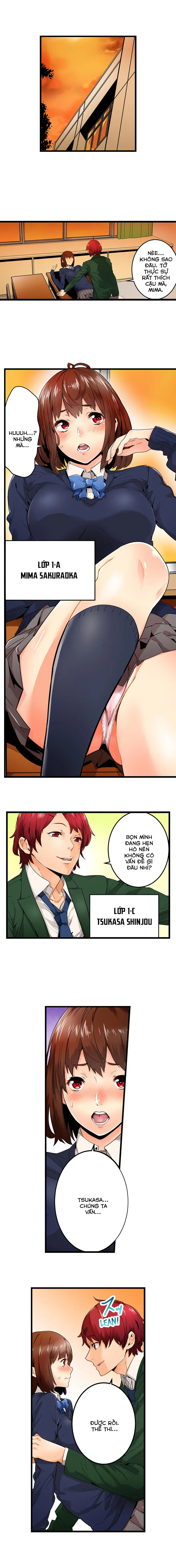 HentaiVN.net - Ảnh 4 - Móc cua thì không được tính là chịch [Just the Tip Inside is Not Sex] - Chap 1
