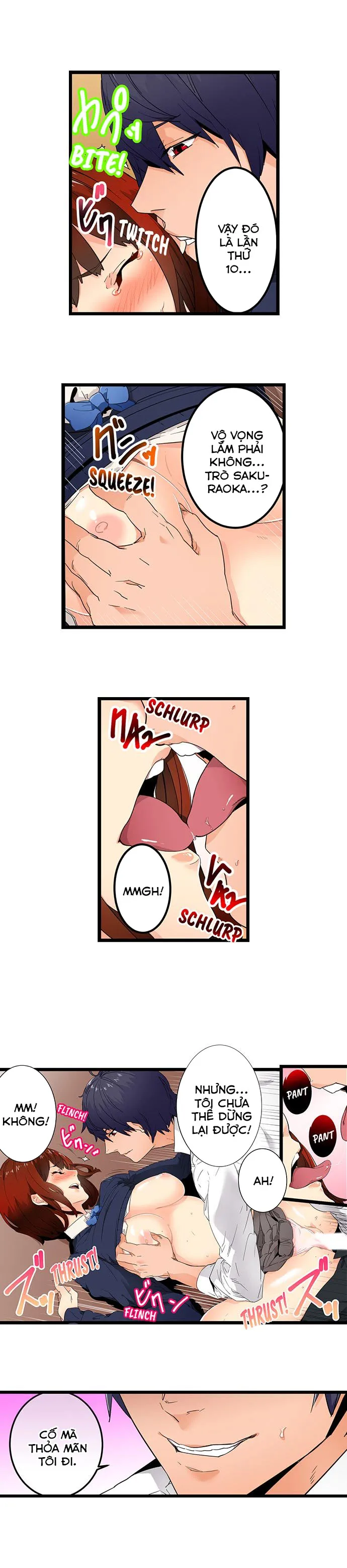 HentaiVN.net - Ảnh 11 - Móc cua thì không được tính là chịch [Just the Tip Inside is Not Sex] - Chap 5